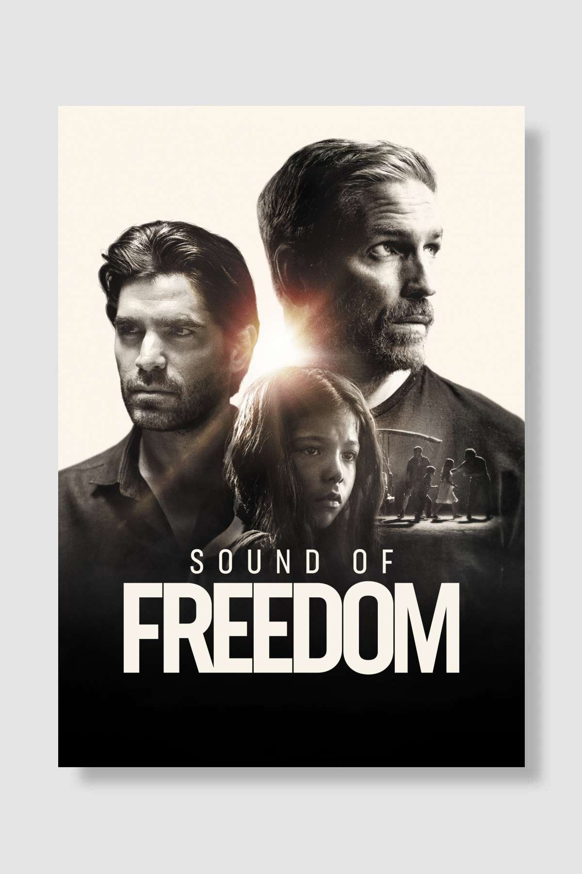 Sound of Freedom Film Poster Çerçevesiz Yüksek Kalite Film Afiş Duvar Poster