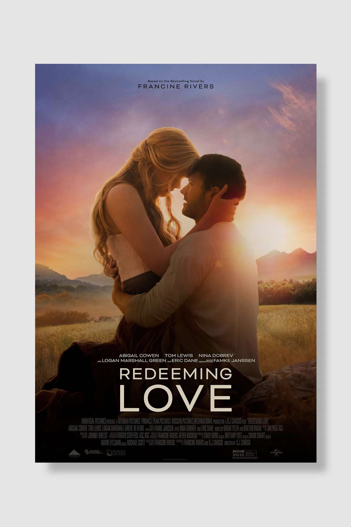 Aşk Güzel Şey - Redeeming Love Film Poster Çerçevesiz Yüksek Kalite Film Afiş Duvar Poster - En İyi Fiyatlarla