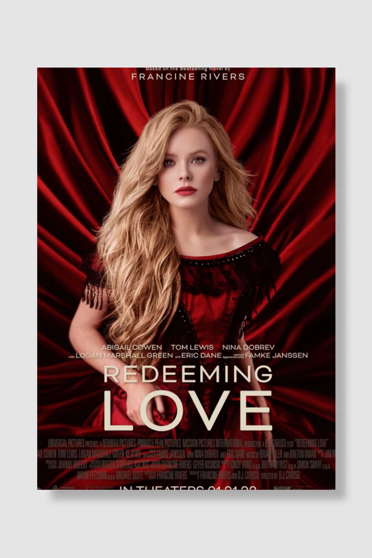 Aşk Güzel Şey - Redeeming Love Film Poster Çerçevesiz Yüksek Kalite Film Afiş Duvar Poster