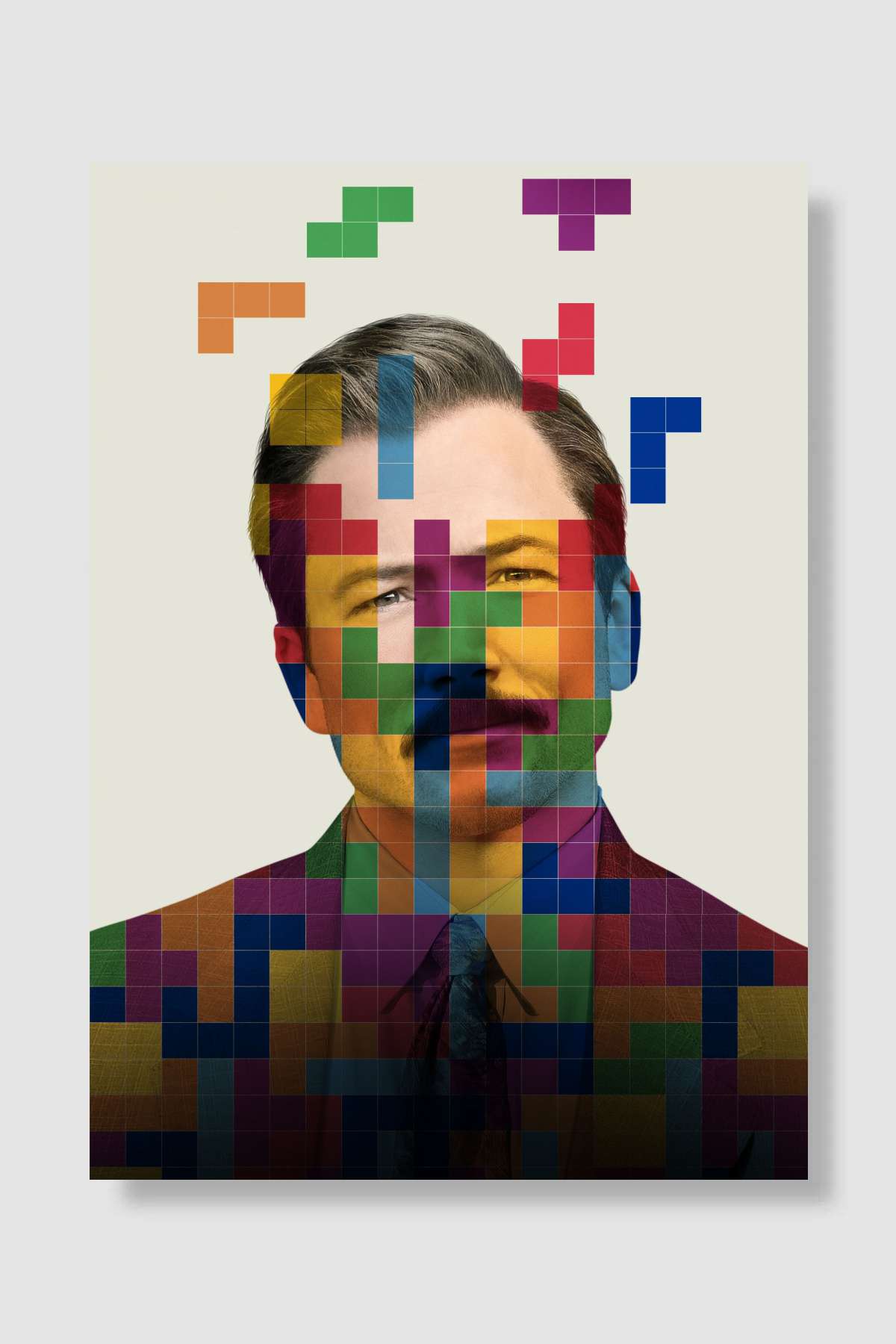 Tetris Film Poster Çerçevesiz Yüksek Kalite Film Afiş Duvar Poster