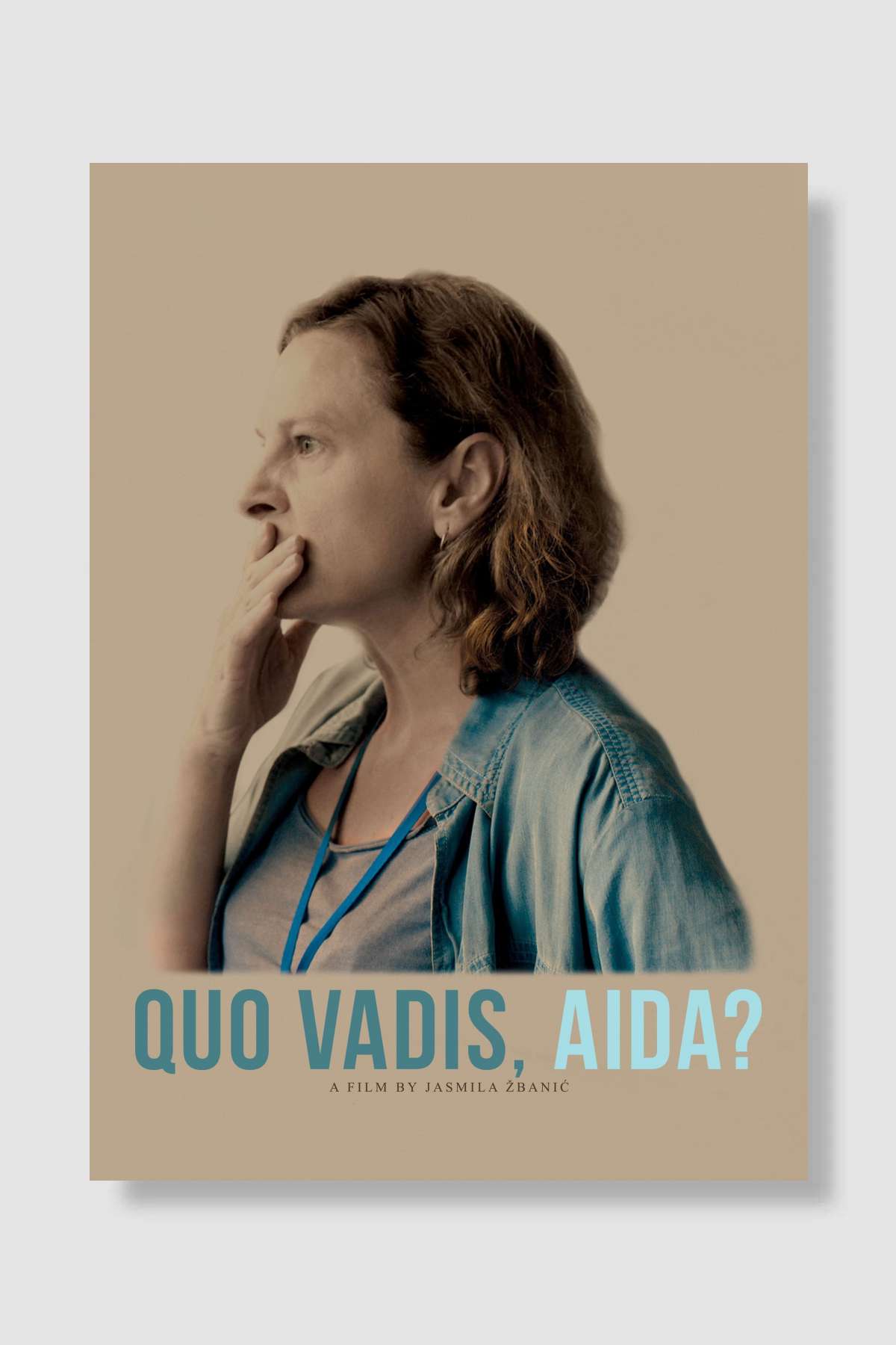 Nereye Gidiyorsun, Aida? - Quo Vadis, Aida? Film Poster Çerçevesiz Yüksek Kalite Film Afiş Duvar Poster