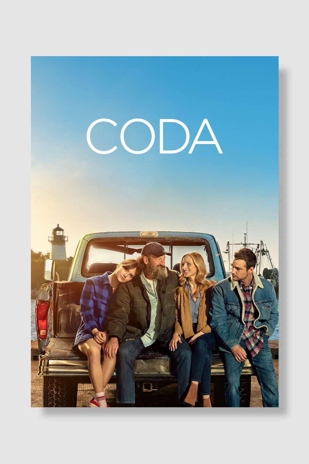 CODA Film Poster Çerçevesiz Yüksek Kalite Film Afiş Duvar Poster