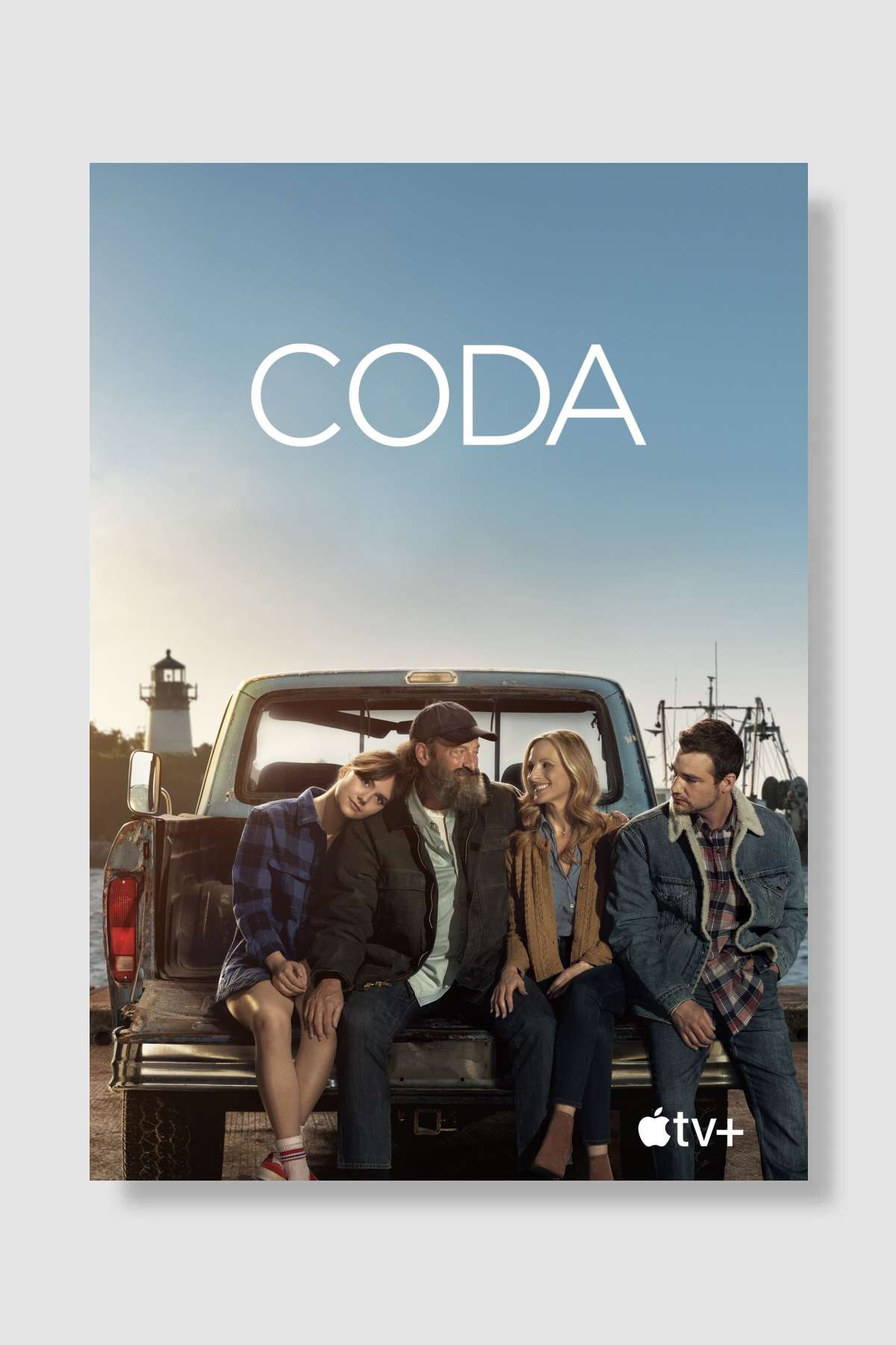 CODA Film Poster Çerçevesiz Yüksek Kalite Film Afiş Duvar Poster