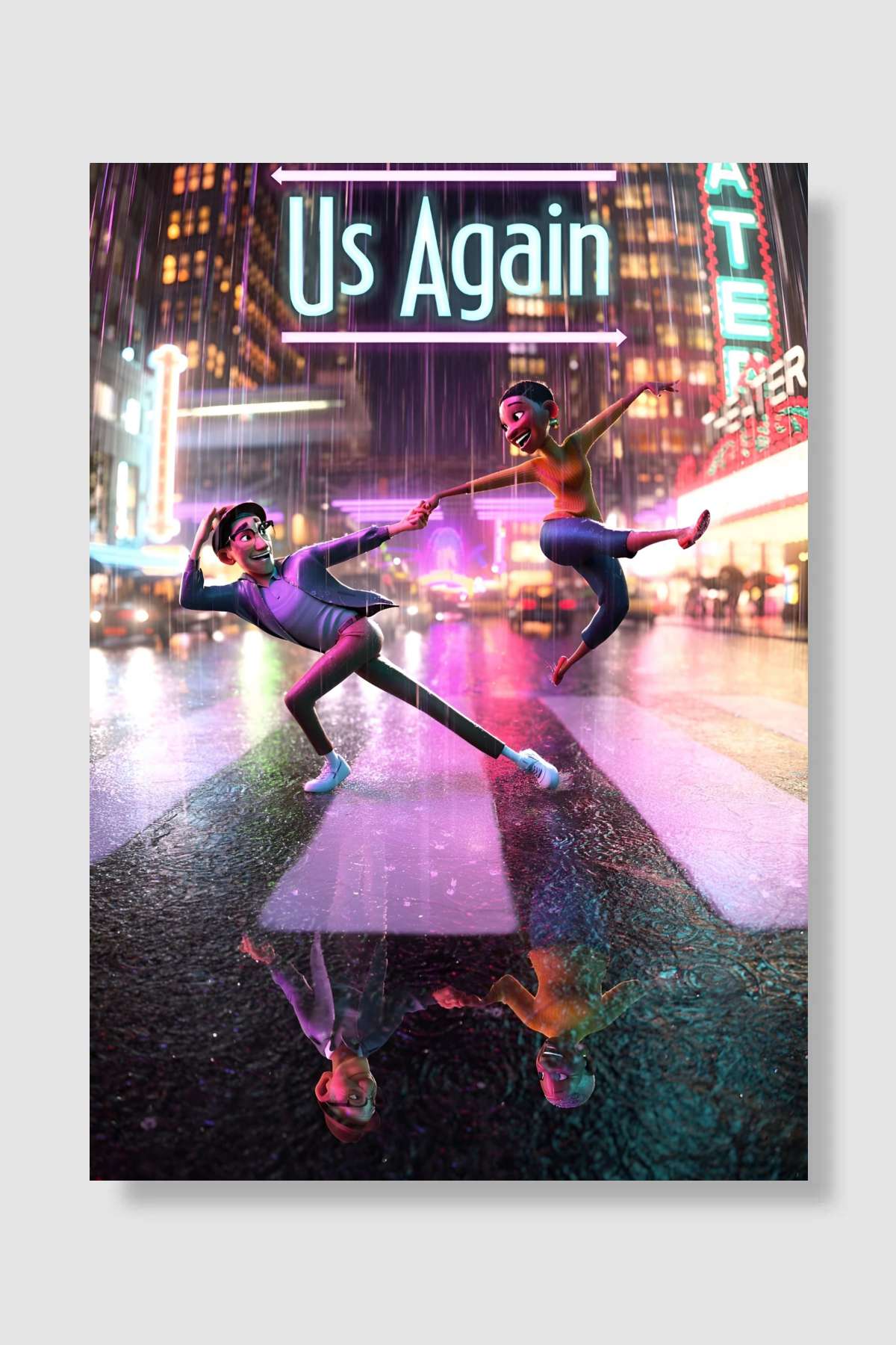 Us Again Film Poster Çerçevesiz Yüksek Kalite Film Afiş Duvar Poster