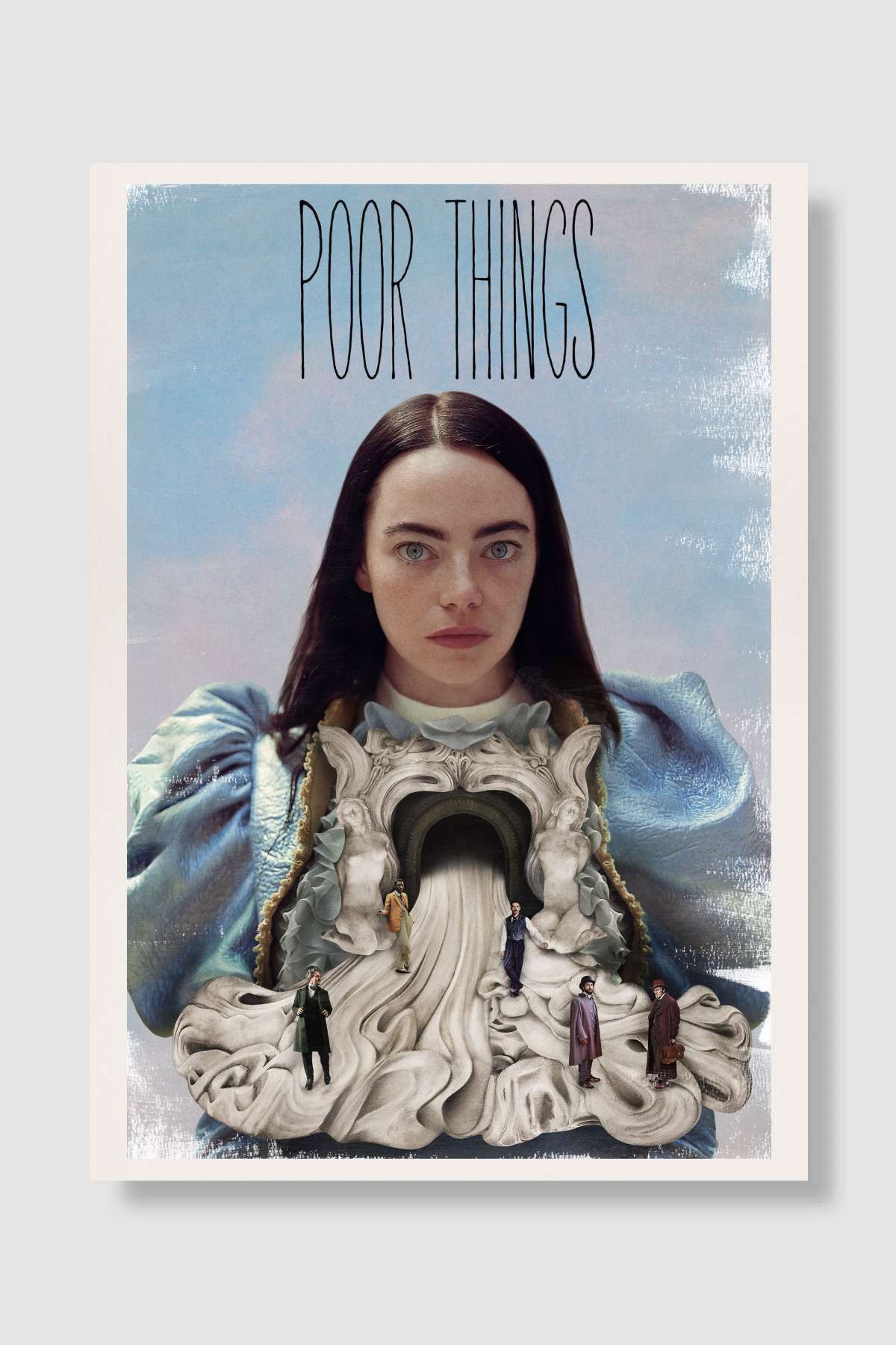 Zavallılar - Poor Things Film Poster Çerçevesiz Yüksek Kalite Film Afiş Duvar Poster