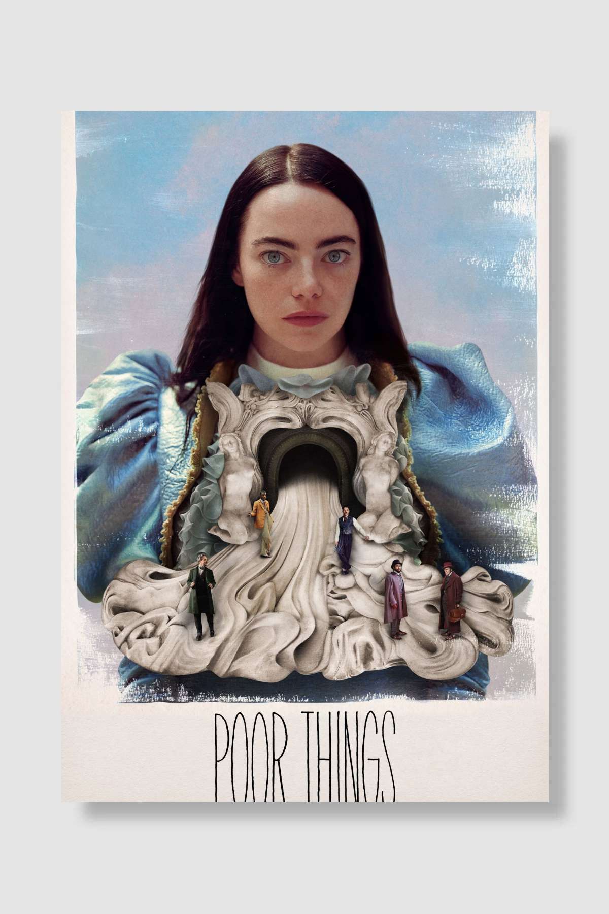 Zavallılar - Poor Things Film Poster Çerçevesiz Yüksek Kalite Film Afiş Duvar Poster