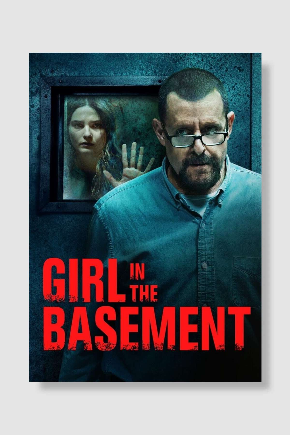 Bodrumdaki Kız - Girl in the Basement Film Poster Çerçevesiz Yüksek Kalite Film Afiş Duvar Poster - En İyi Fiyatlarla