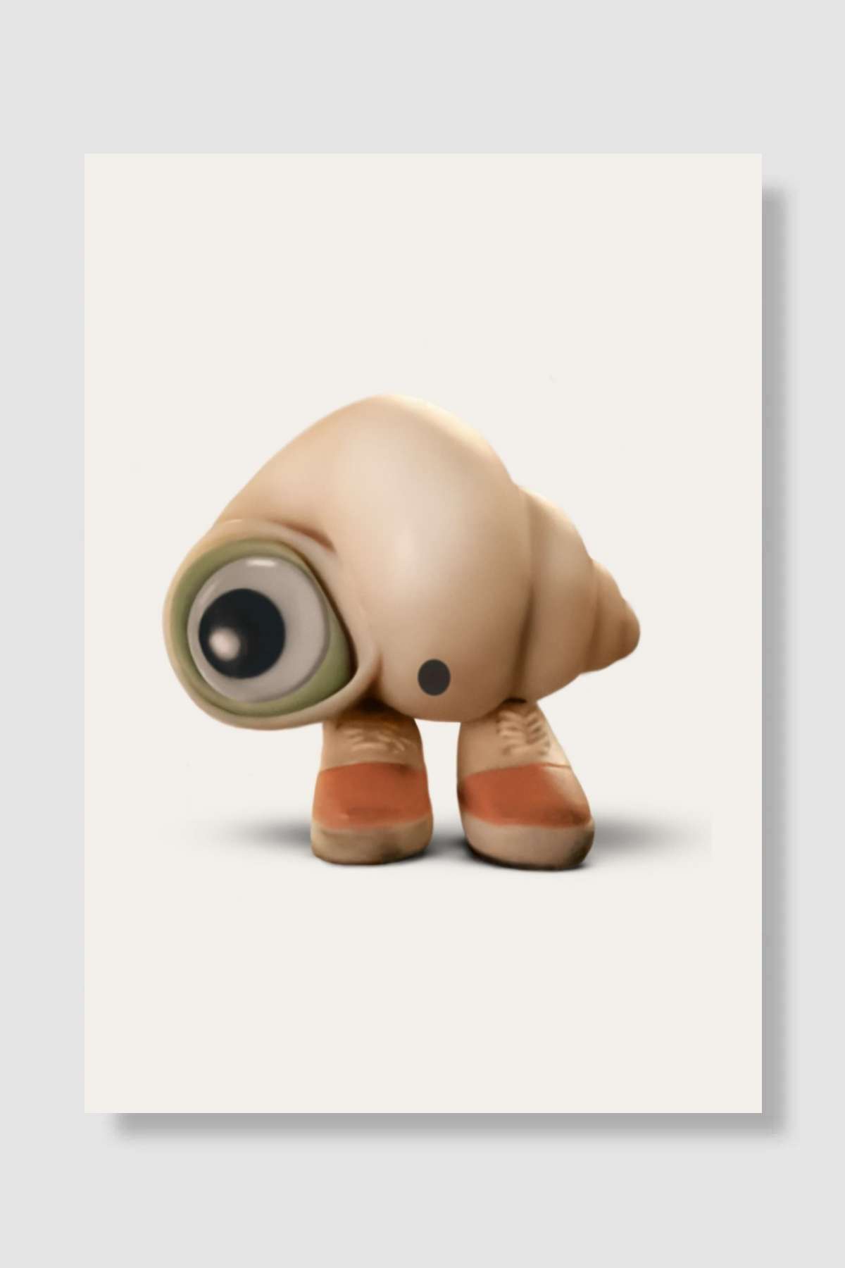 Deniz Kabuğu Marcel - Marcel the Shell with Shoes On Film Poster Çerçevesiz Yüksek Kalite Film Afiş Duvar Poster