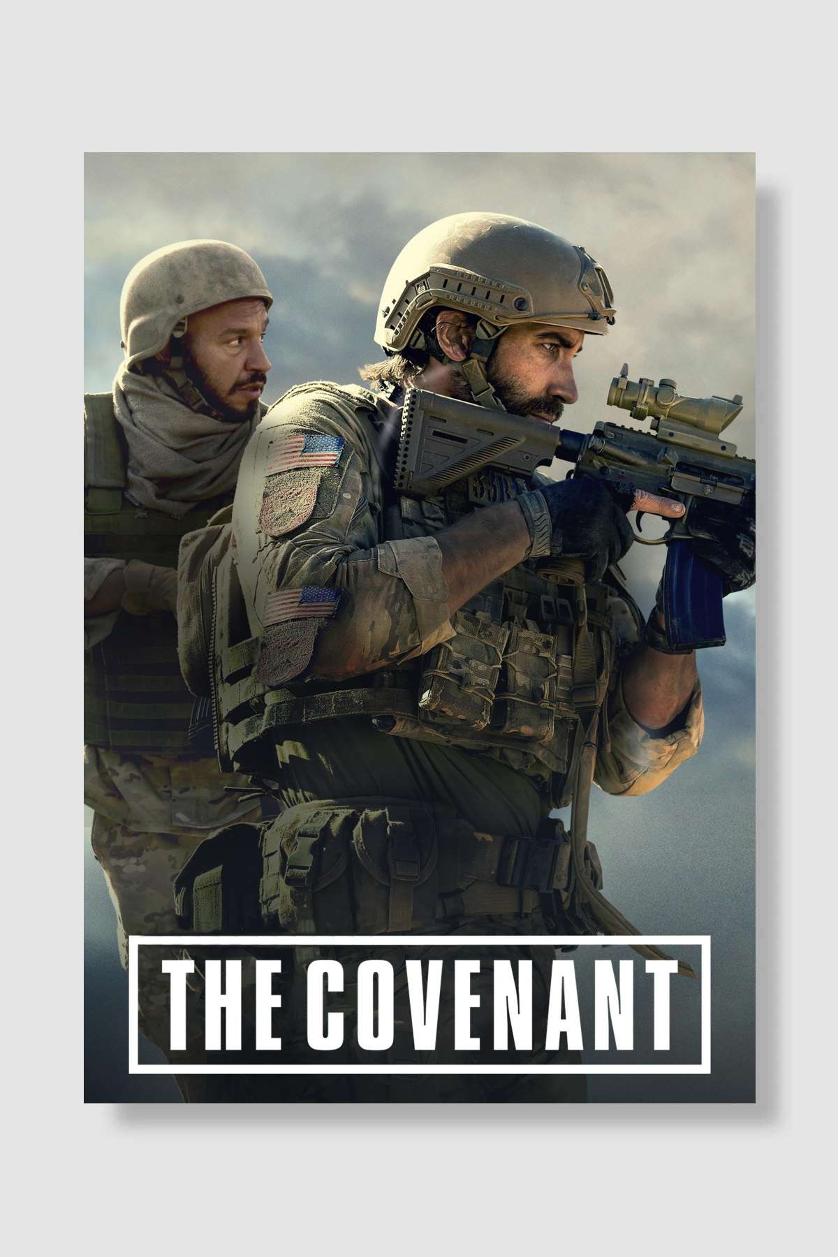 Antlaşma - Guy Ritchie's The Covenant Film Poster Çerçevesiz Yüksek Kalite Film Afiş Duvar Poster