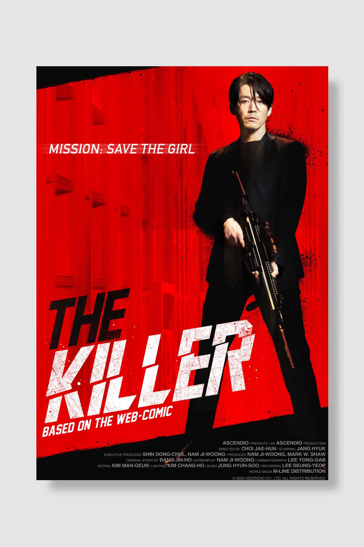더 킬러: 죽어도 되는 아이 Film Poster Çerçevesiz Yüksek Kalite Film Afiş Duvar Poster - En İyi Fiyatlarla