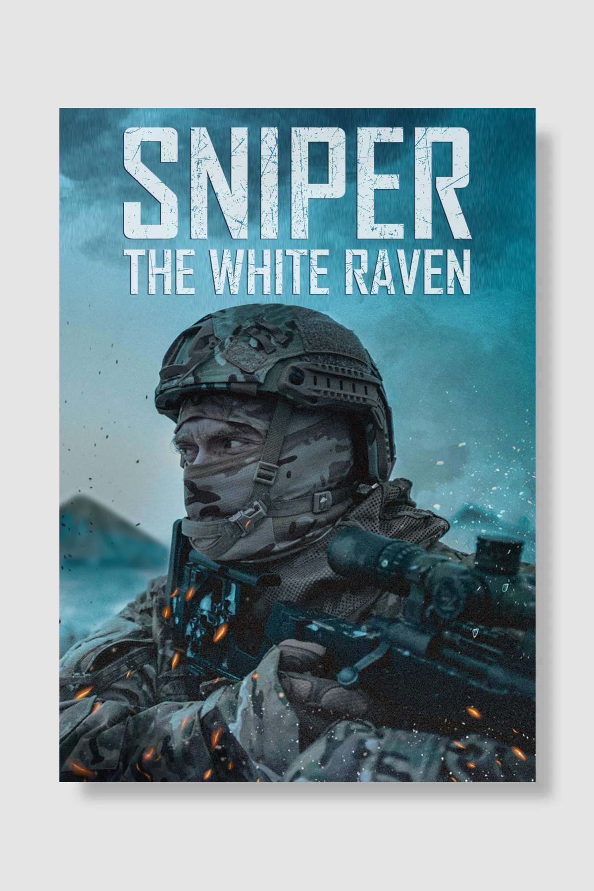 Снайпер. Білий ворон Film Poster Çerçevesiz Yüksek Kalite Film Afiş Duvar Poster