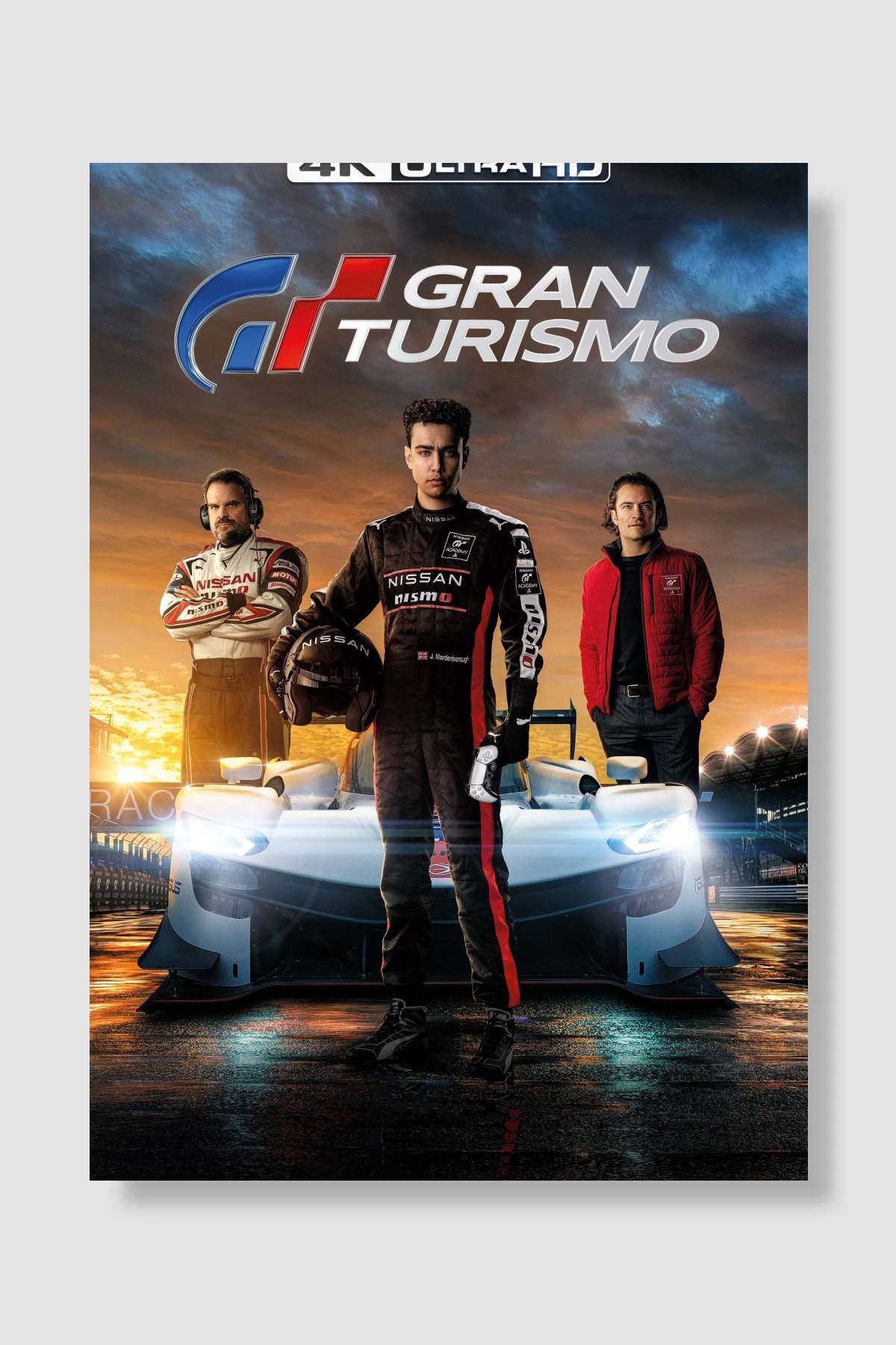 Gran Turismo Film Poster Çerçevesiz Yüksek Kalite Film Afiş Duvar Poster