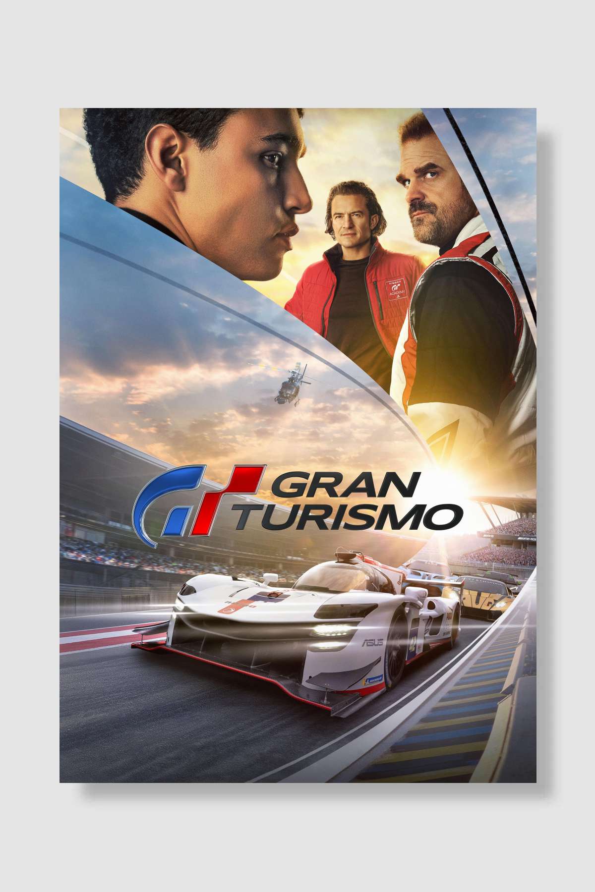 Gran Turismo Film Poster Çerçevesiz Yüksek Kalite Film Afiş Duvar Poster