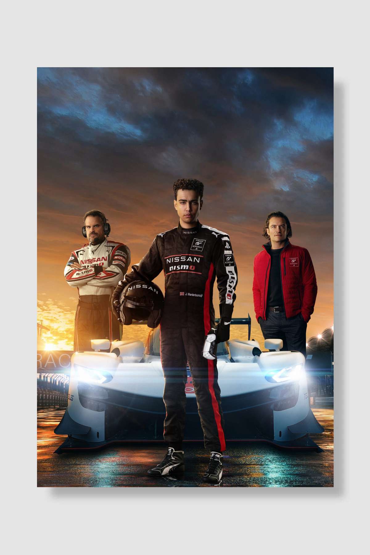 Gran Turismo Film Poster Çerçevesiz Yüksek Kalite Film Afiş Duvar Poster