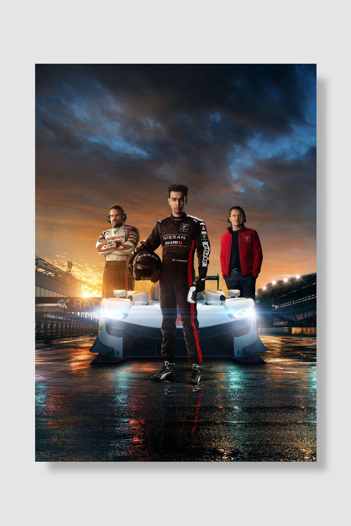 Gran Turismo Film Poster Çerçevesiz Yüksek Kalite Film Afiş Duvar Poster