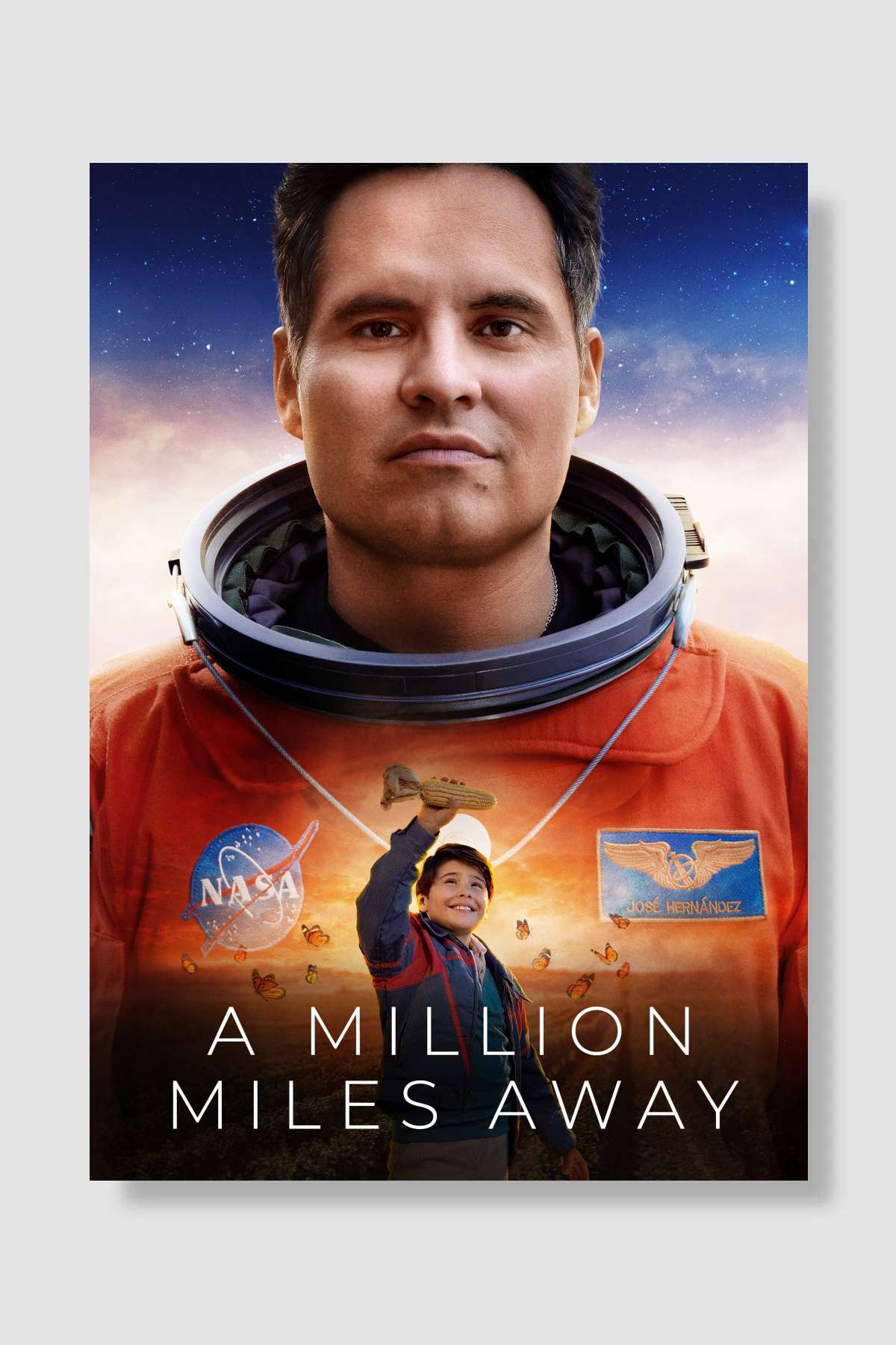 Milyon Kilometre Uzakta - A Million Miles Away Film Poster Çerçevesiz Yüksek Kalite Film Afiş Duvar Poster