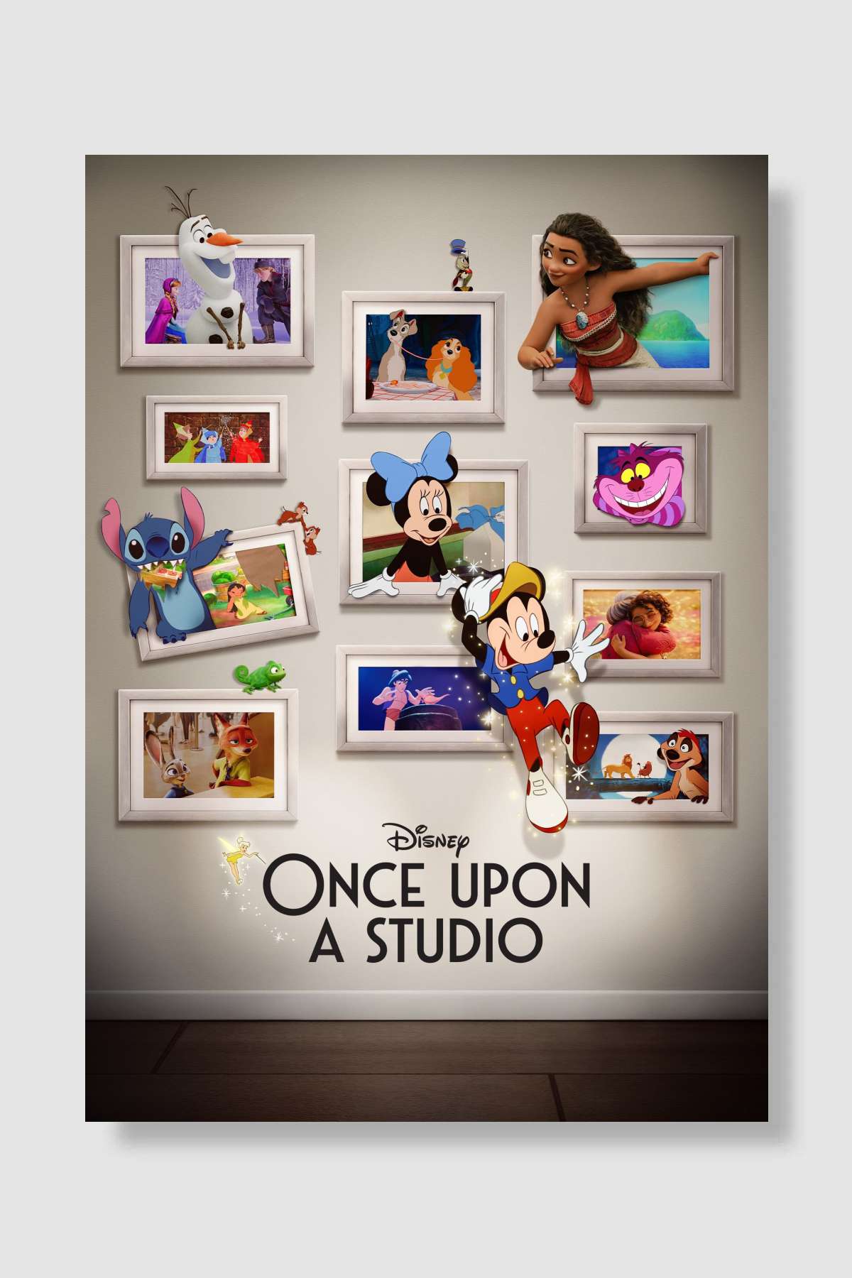 Once Upon a Studio Film Poster Çerçevesiz Yüksek Kalite Film Afiş Duvar Poster