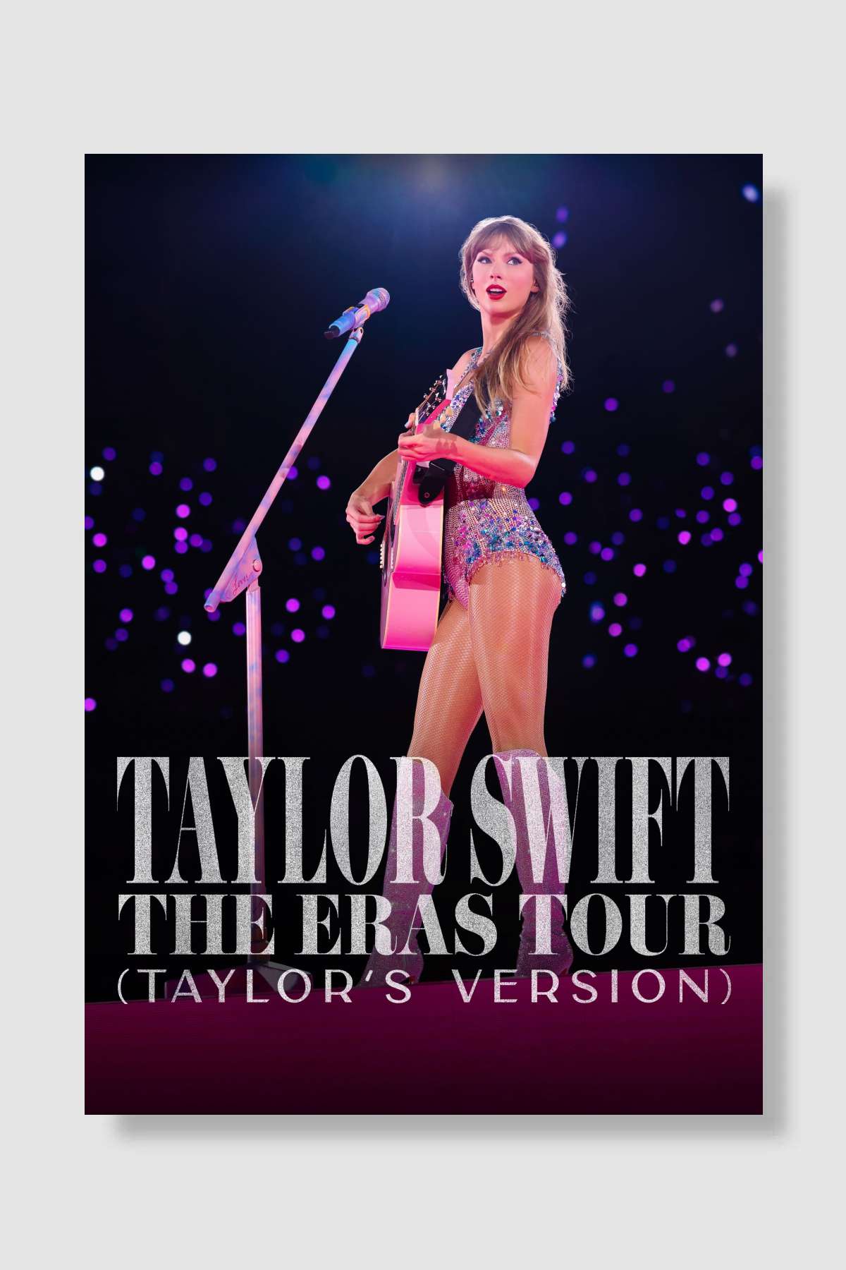 TAYLOR SWIFT | THE ERAS TOUR Film Poster Çerçevesiz Yüksek Kalite Film Afiş Duvar Poster