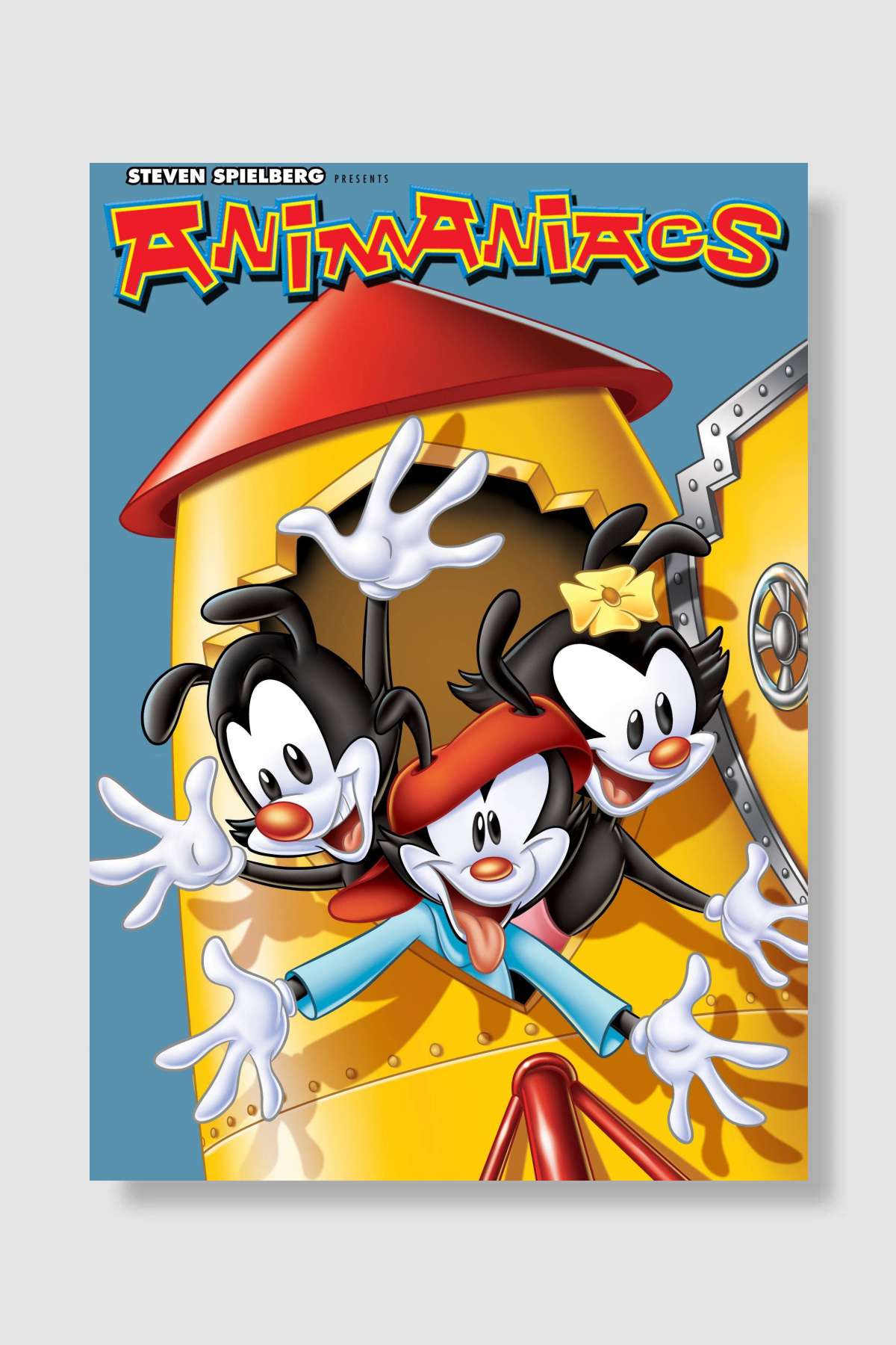 Animaniacs Dizi Poster Çerçevesiz Yüksek Kalite Dizi Afiş Duvar Poster