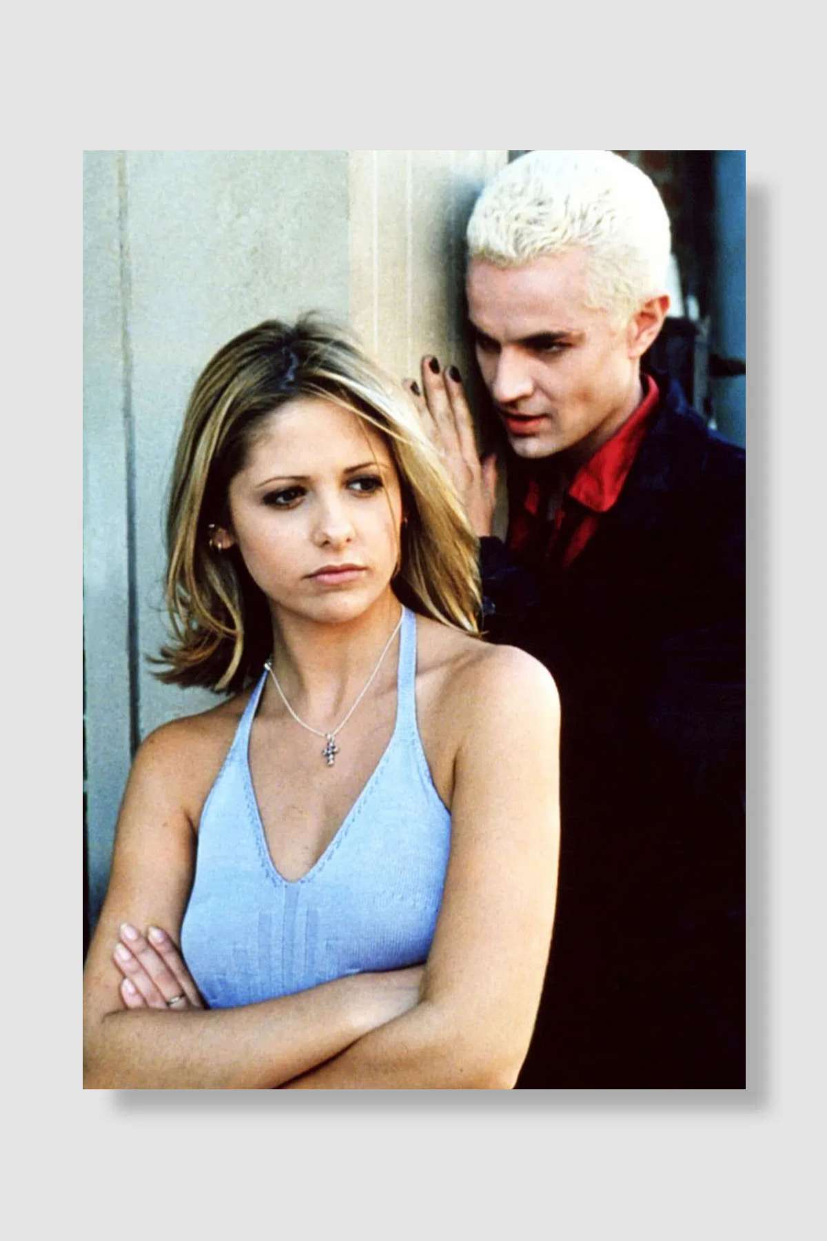 Vampir Avcısı Buffy - Buffy the Vampire Slayer Dizi Poster Çerçevesiz Yüksek Kalite Dizi Afiş Duvar Poster