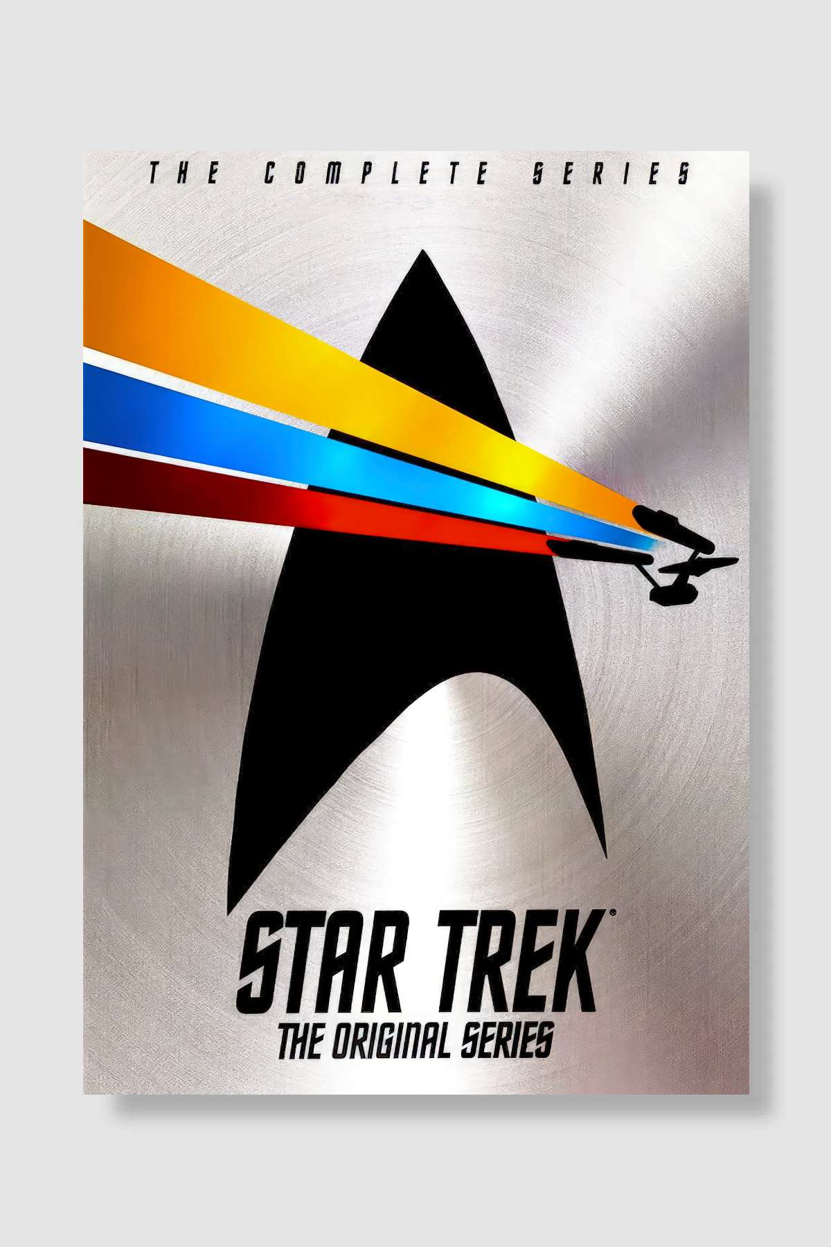 Star Trek Dizi Poster Çerçevesiz Yüksek Kalite Dizi Afiş Duvar Poster