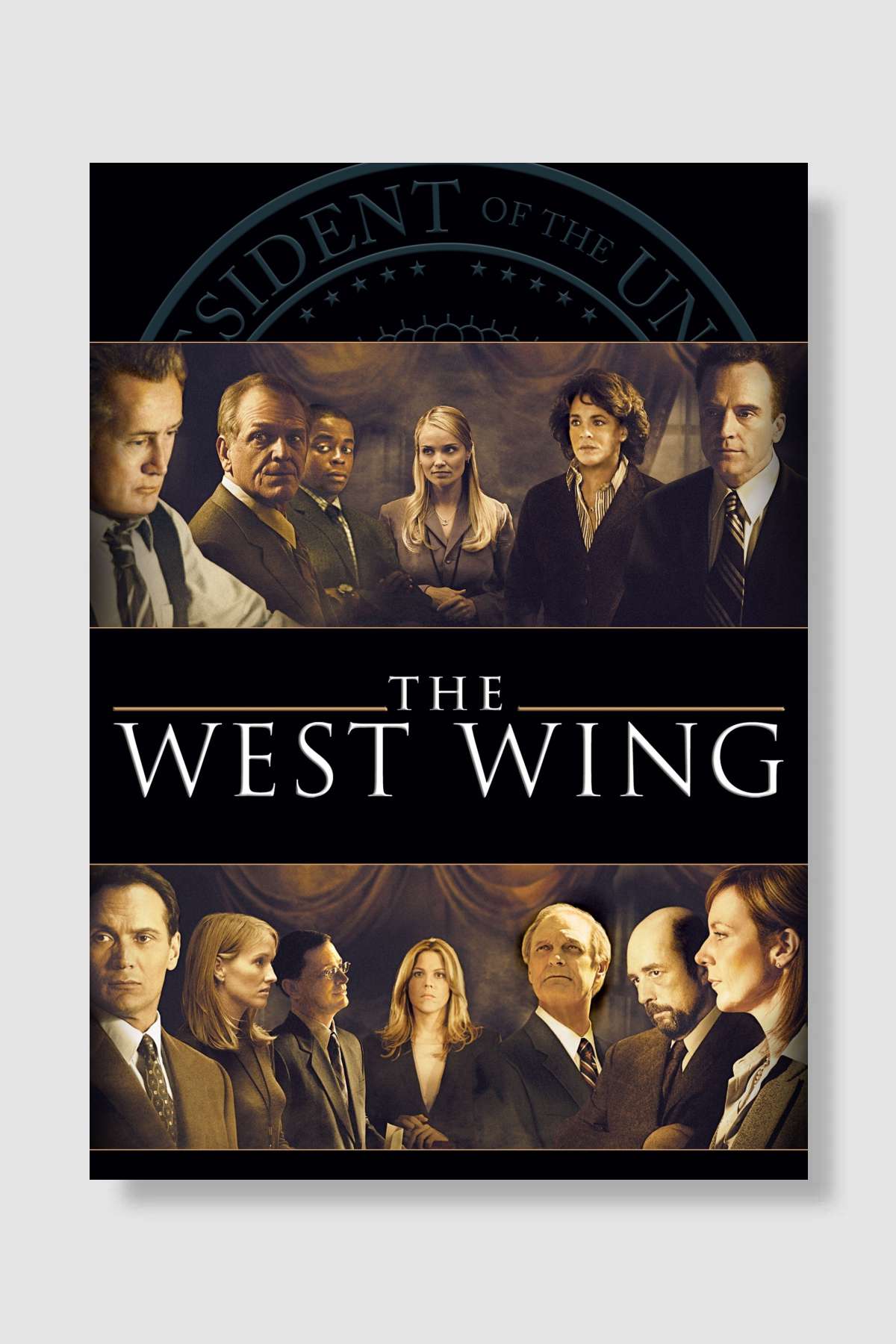 The West Wing Dizi Poster Çerçevesiz Yüksek Kalite Dizi Afiş Duvar Poster