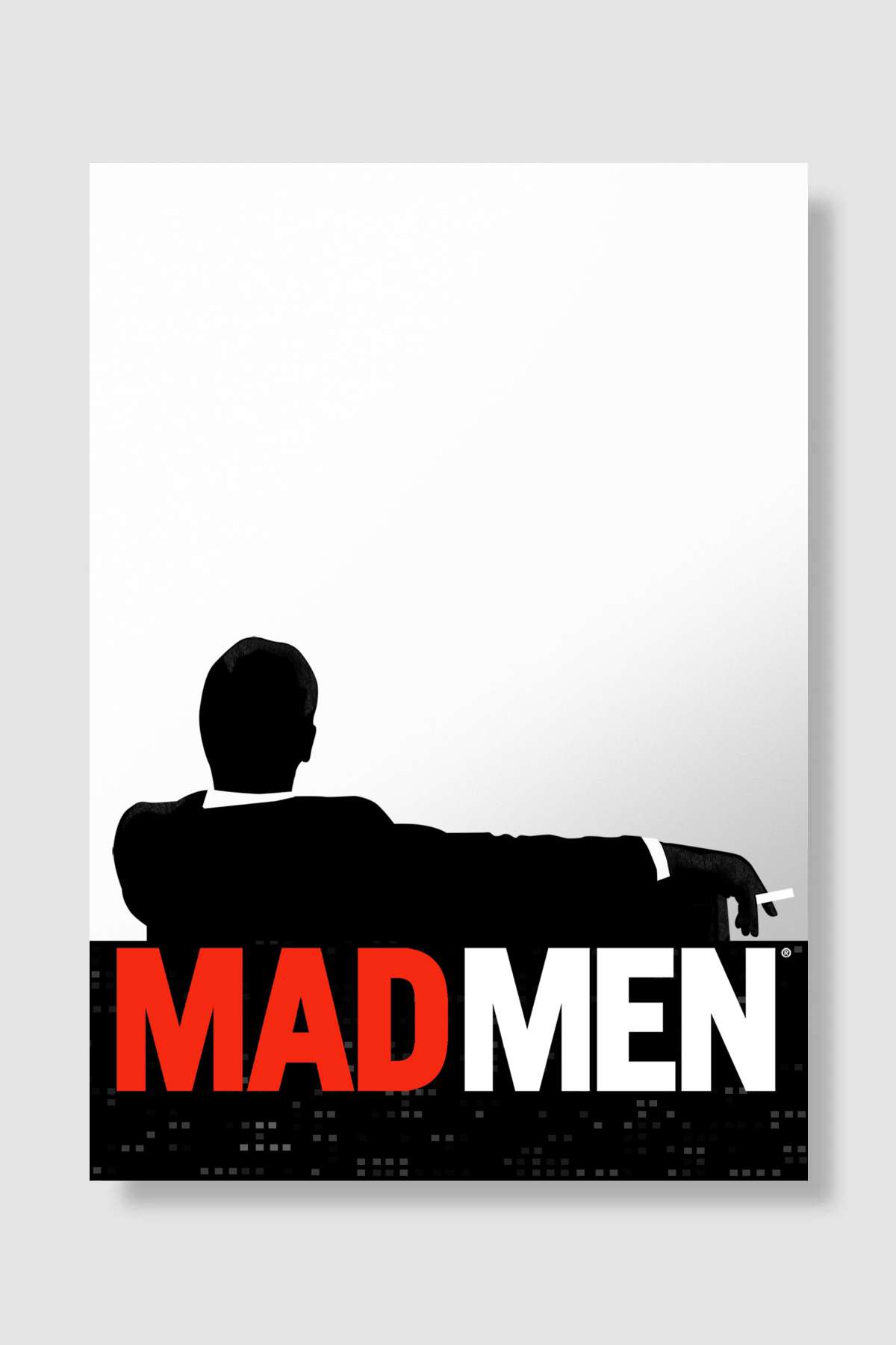 Mad Men Dizi Poster Çerçevesiz Yüksek Kalite Dizi Afiş Duvar Poster