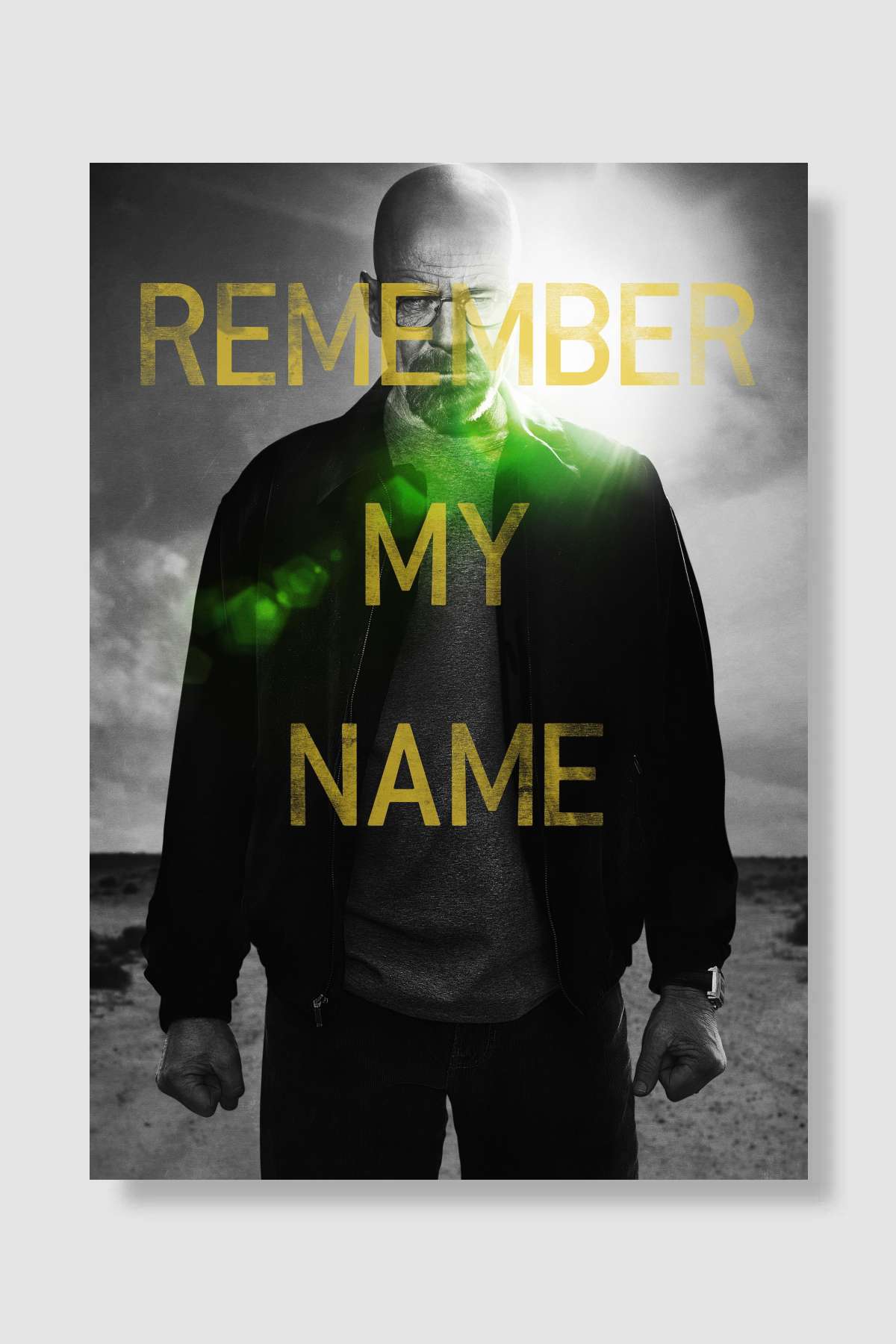 Breaking Bad Dizi Poster Çerçevesiz Yüksek Kalite Dizi Afiş Duvar Poster