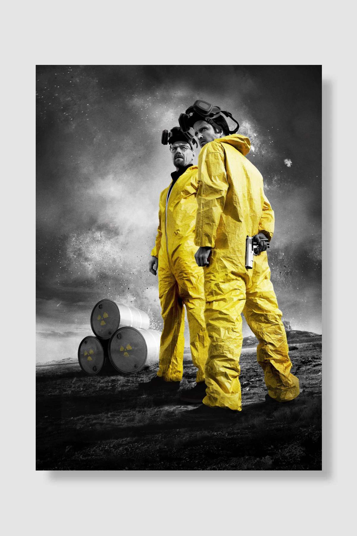 Breaking Bad Dizi Poster Çerçevesiz Yüksek Kalite Dizi Afiş Duvar Poster