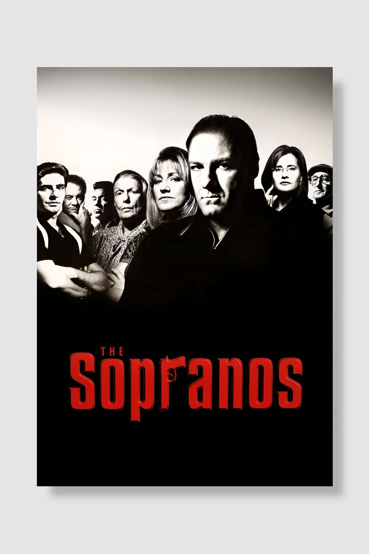 The Sopranos Dizi Poster Çerçevesiz Yüksek Kalite Dizi Afiş Duvar Poster