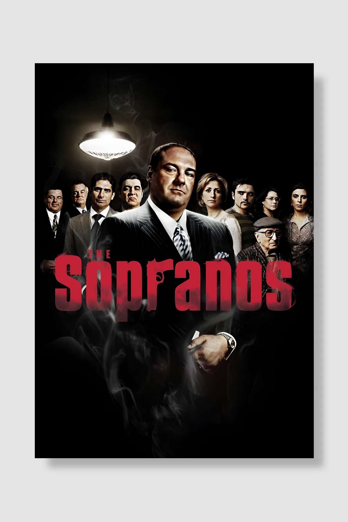 The Sopranos Dizi Poster Çerçevesiz Yüksek Kalite Dizi Afiş Duvar Poster
