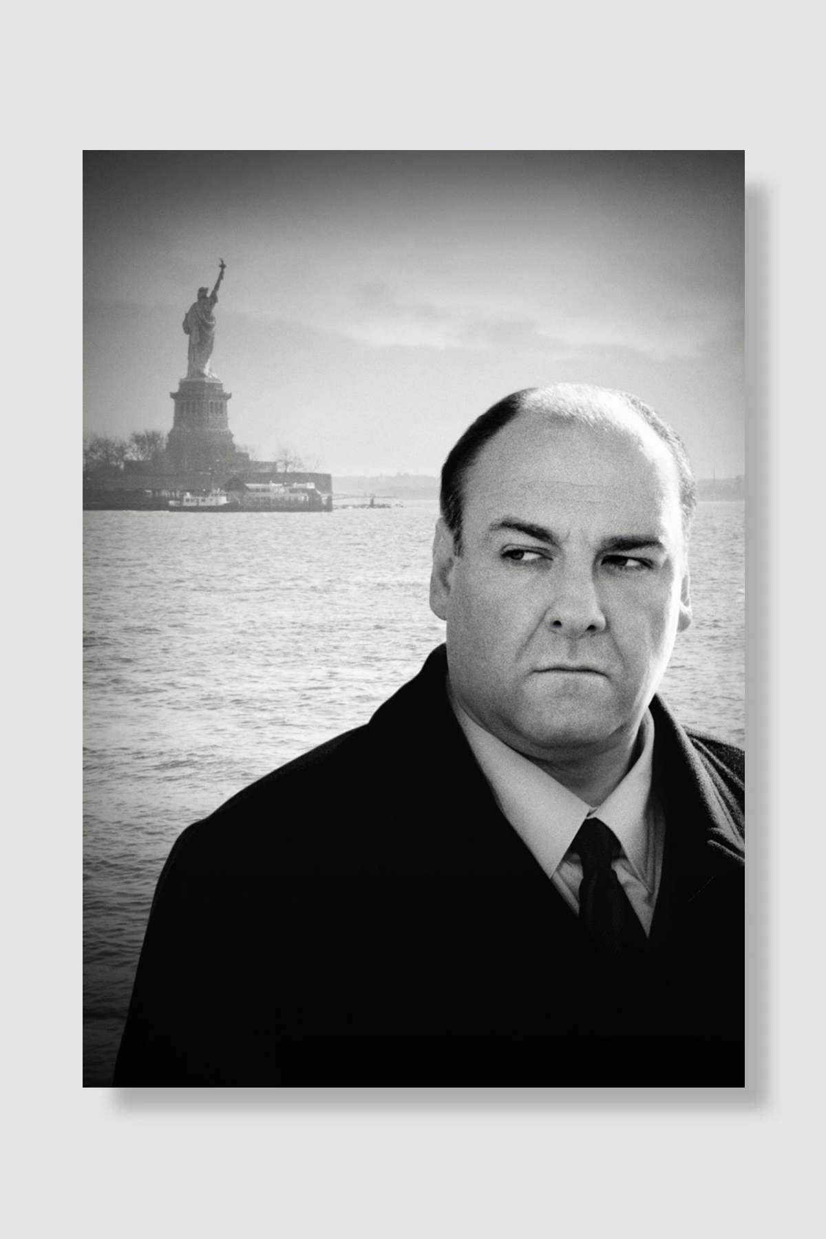 The Sopranos Dizi Poster Çerçevesiz Yüksek Kalite Dizi Afiş Duvar Poster