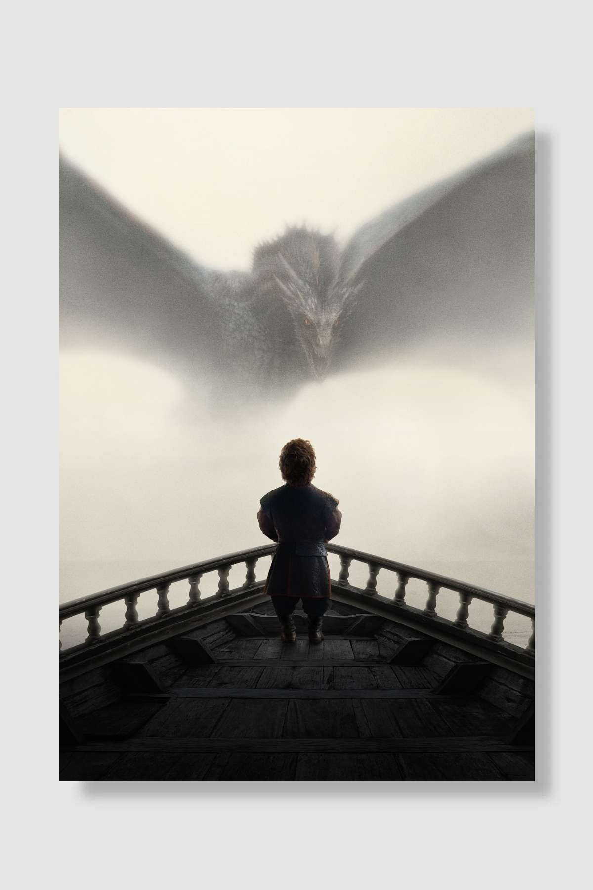 Game of Thrones Dizi Poster Çerçevesiz Yüksek Kalite Dizi Afiş Duvar Poster