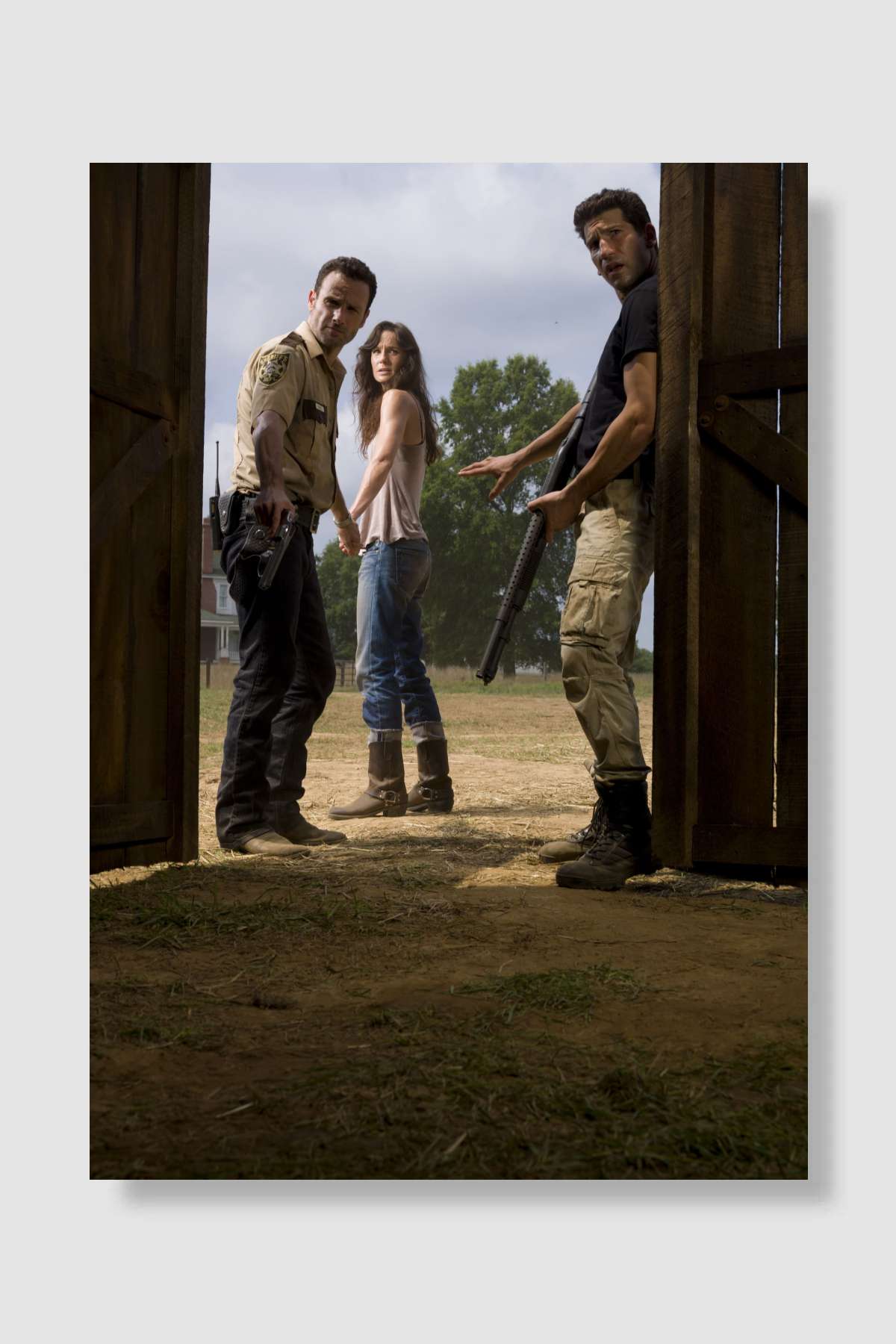 The Walking Dead Dizi Poster Çerçevesiz Yüksek Kalite Dizi Afiş Duvar Poster