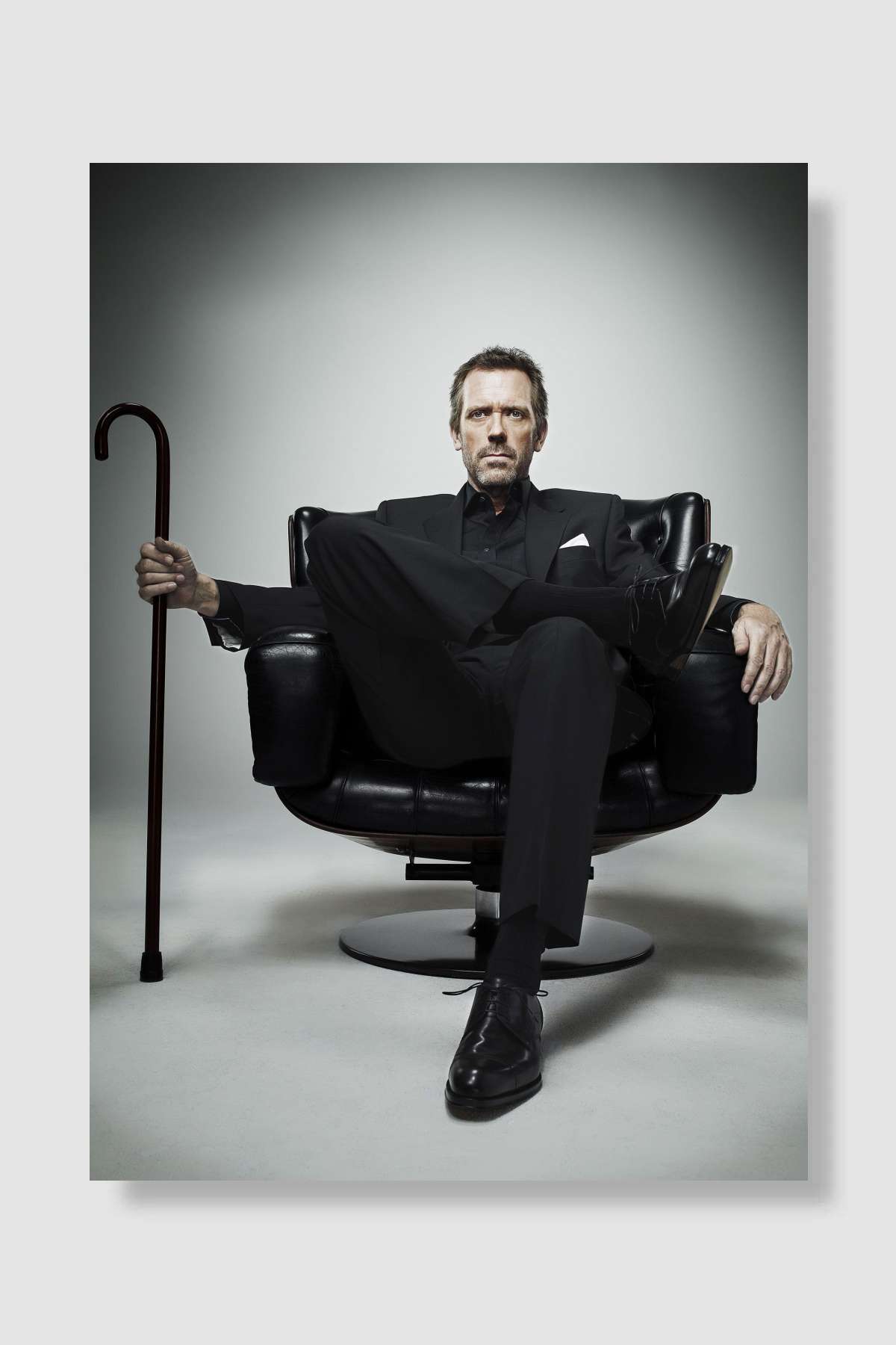 House, M.D. - House Dizi Poster Çerçevesiz Yüksek Kalite Dizi Afiş Duvar Poster