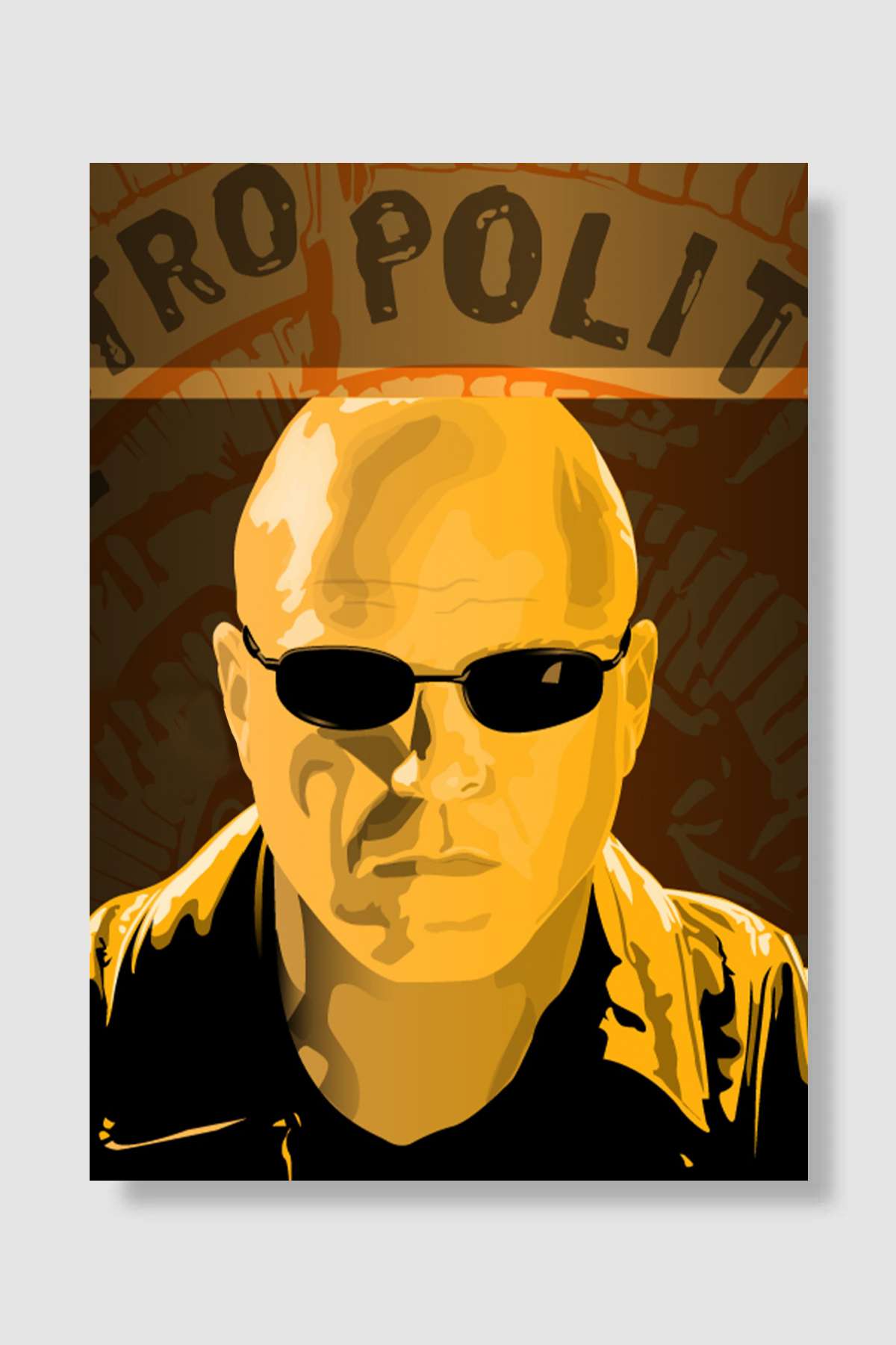 The Shield Dizi Poster Çerçevesiz Yüksek Kalite Dizi Afiş Duvar Poster