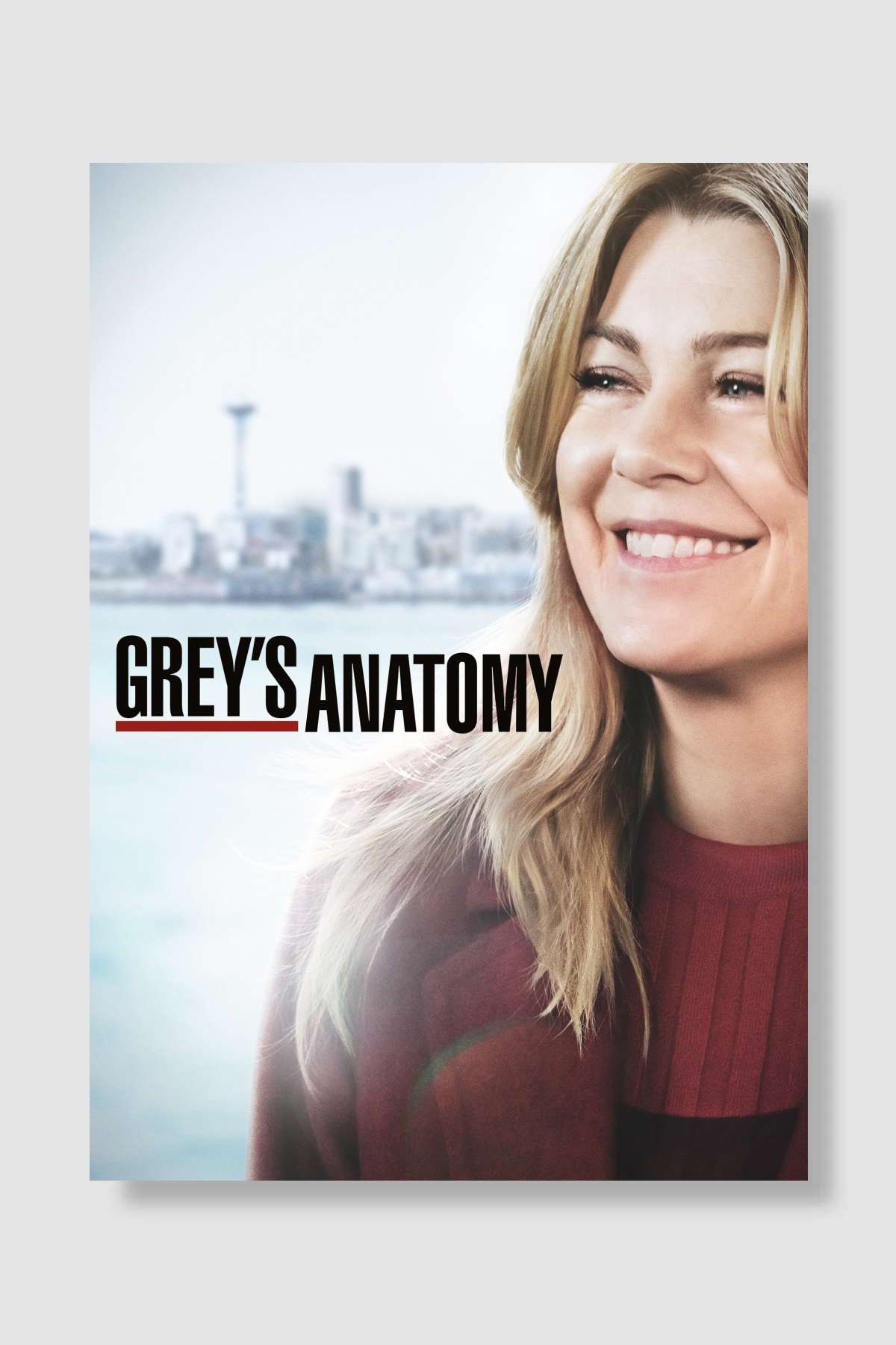 Grey's Anatomy Dizi Poster Çerçevesiz Yüksek Kalite Dizi Afiş Duvar Poster