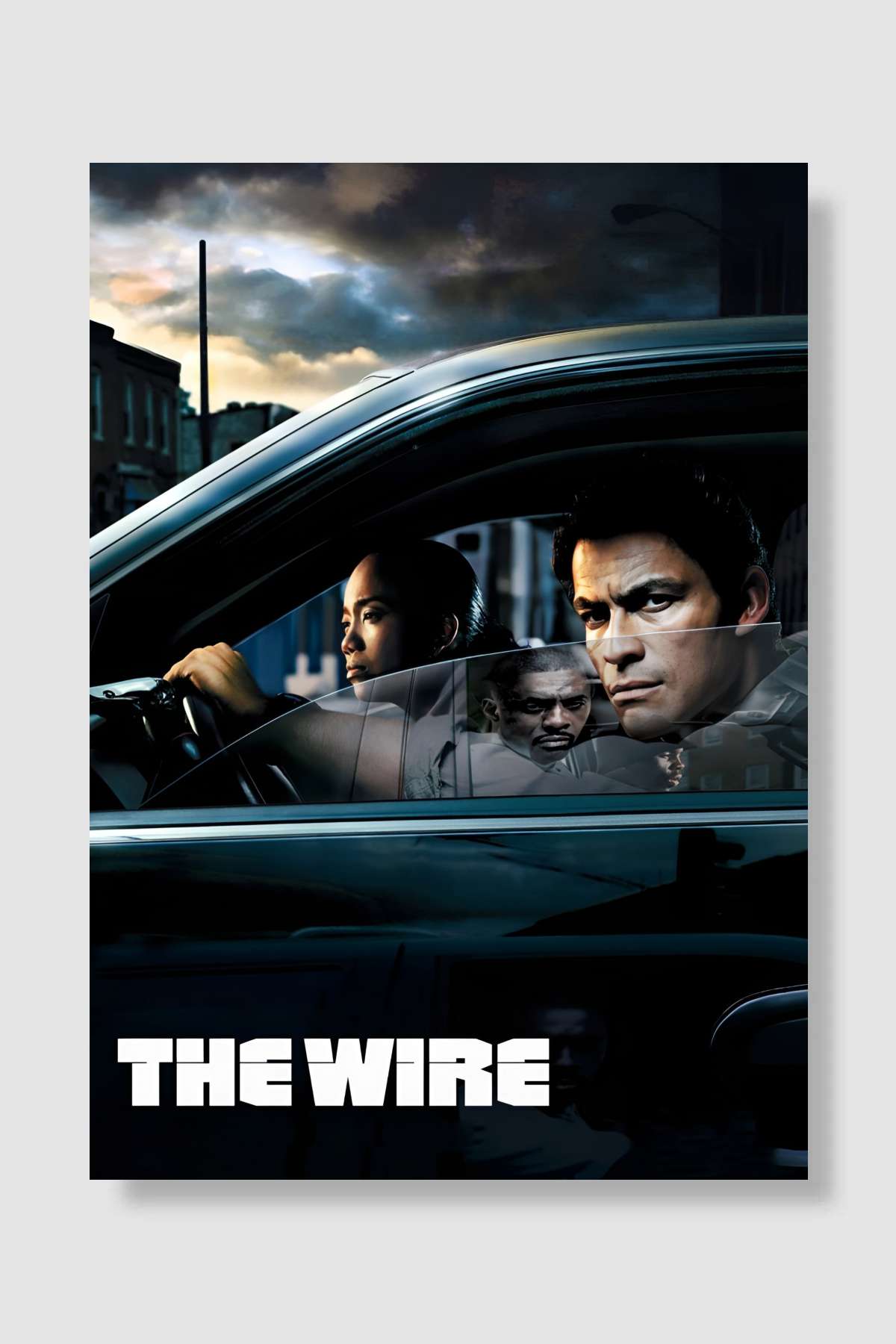The Wire Dizi Poster Çerçevesiz Yüksek Kalite Dizi Afiş Duvar Poster