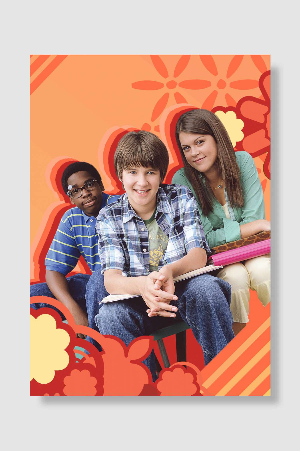 Ned's Declassified School Survival Guide Dizi Poster Çerçevesiz Yüksek Kalite Dizi Afiş Duvar Poster