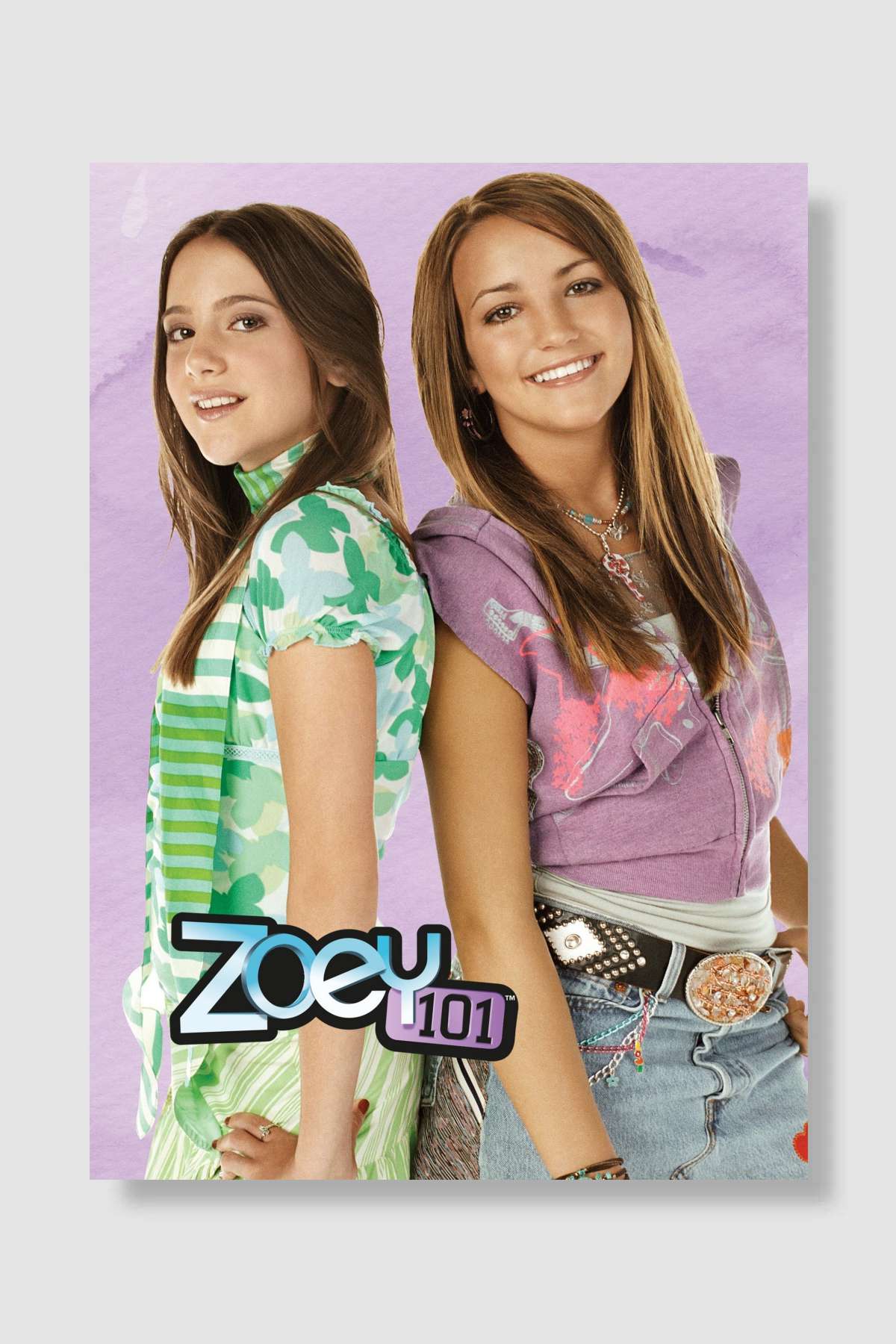 Zoey 101 Dizi Poster Çerçevesiz Yüksek Kalite Dizi Afiş Duvar Poster