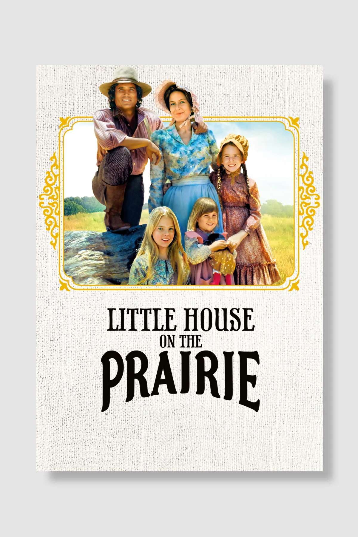 Küçük Ev - Little House on the Prairie Dizi Poster Çerçevesiz Yüksek Kalite Dizi Afiş Duvar Poster