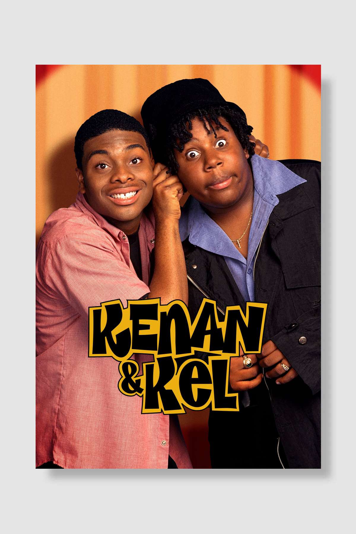 Kenan & Kel Dizi Poster Çerçevesiz Yüksek Kalite Dizi Afiş Duvar Poster