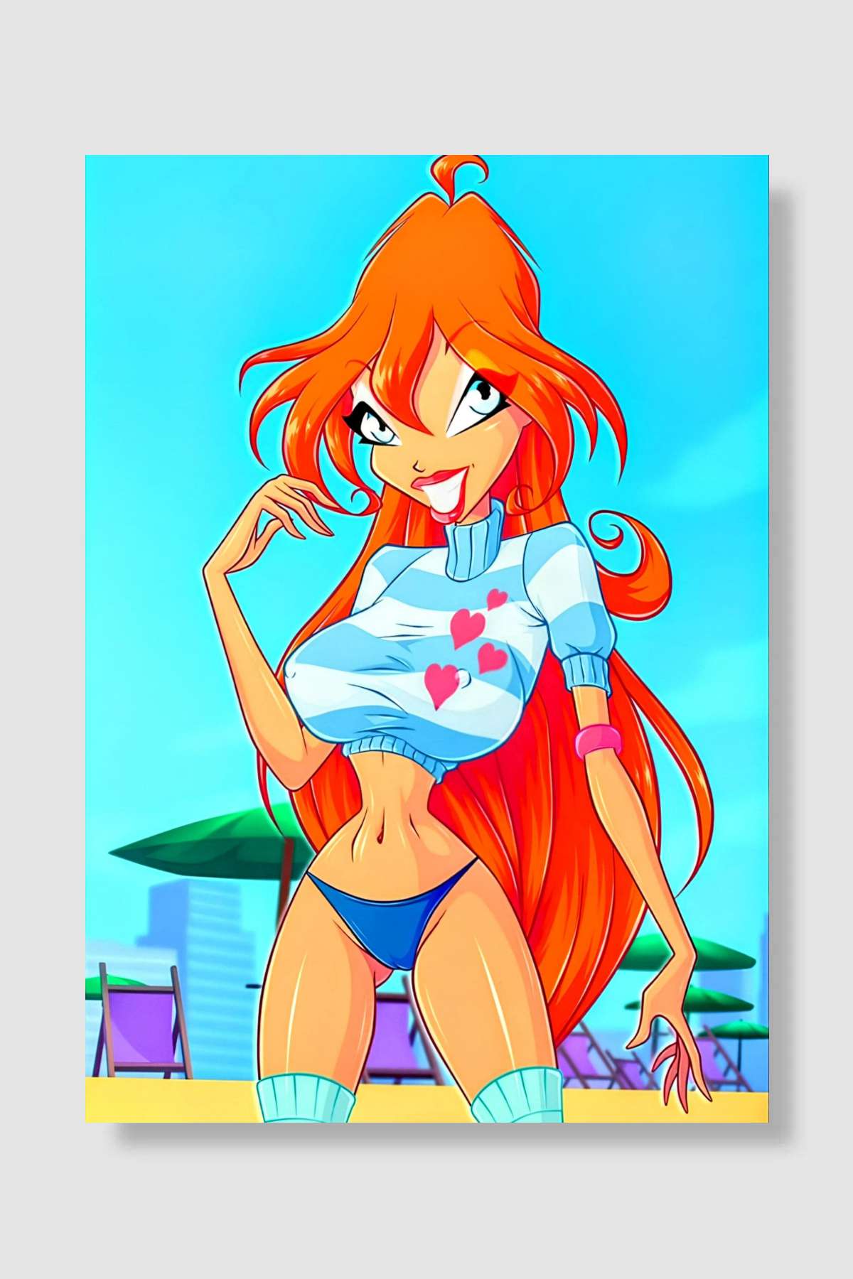 Winx Club Dizi Poster Çerçevesiz Yüksek Kalite Dizi Afiş Duvar Poster