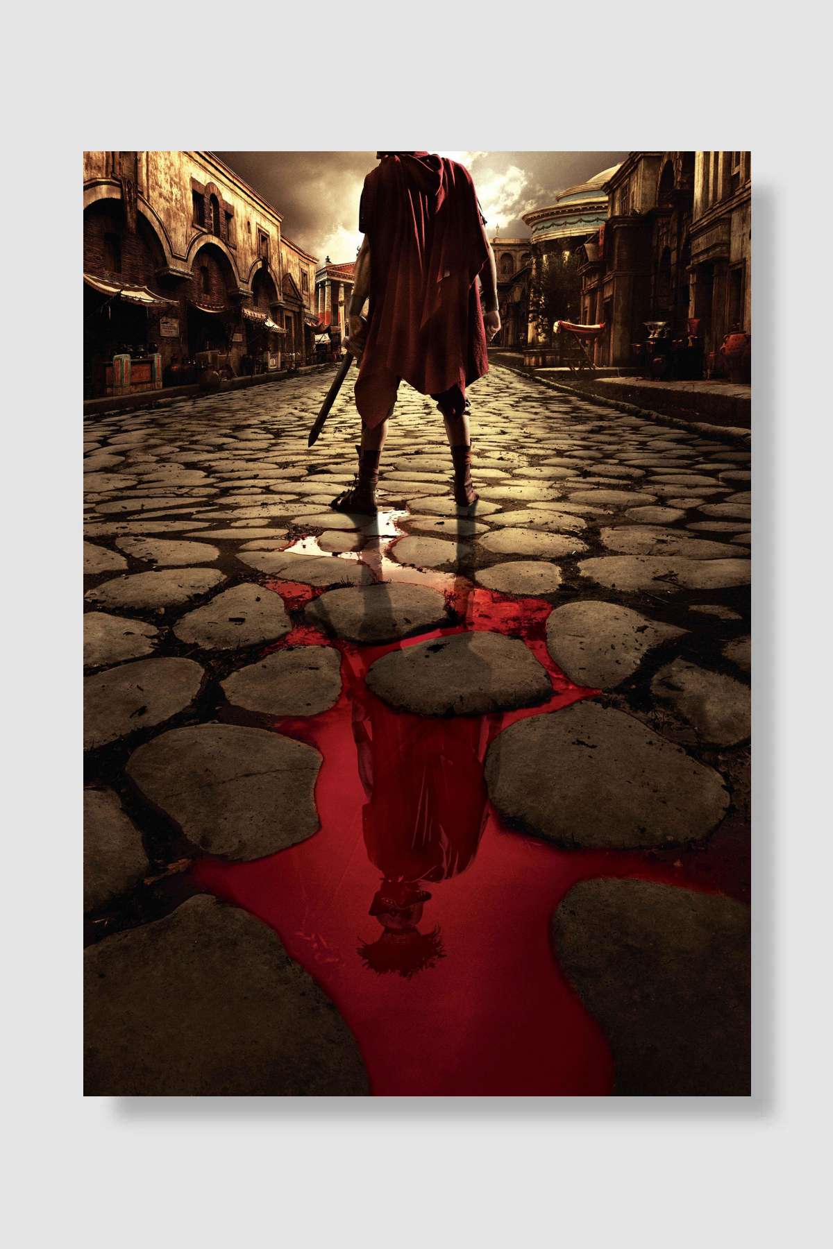 Roma - Rome Dizi Poster Çerçevesiz Yüksek Kalite Dizi Afiş Duvar Poster