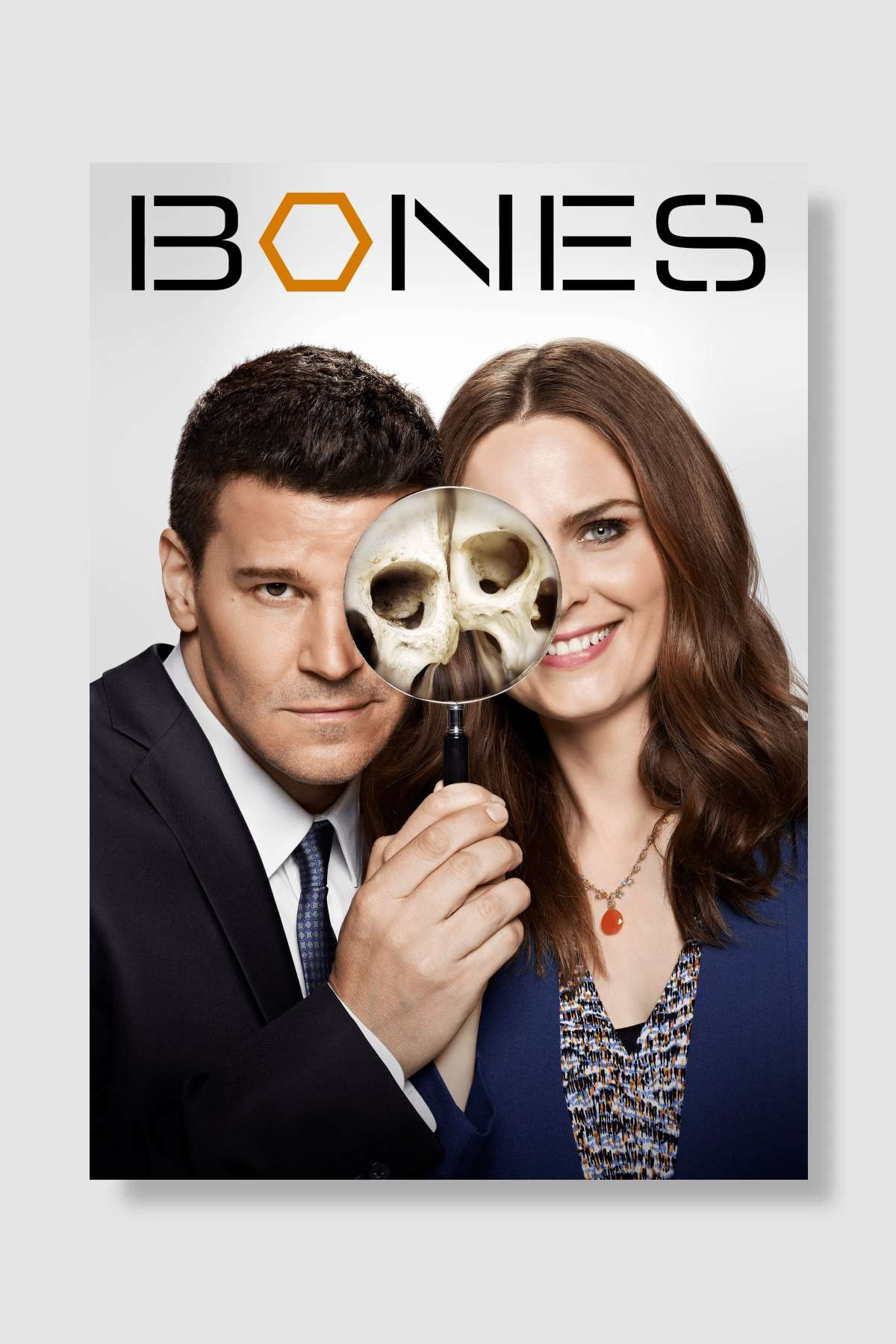 Bones Dizi Poster Çerçevesiz Yüksek Kalite Dizi Afiş Duvar Poster