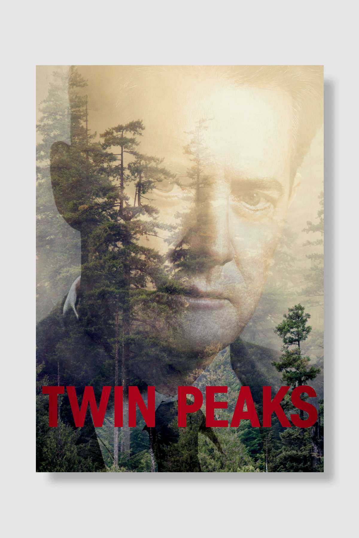 Twin Peaks Dizi Poster Çerçevesiz Yüksek Kalite Dizi Afiş Duvar Poster