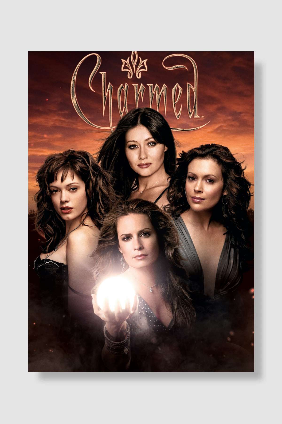 Charmed Dizi Poster Çerçevesiz Yüksek Kalite Dizi Afiş Duvar Poster