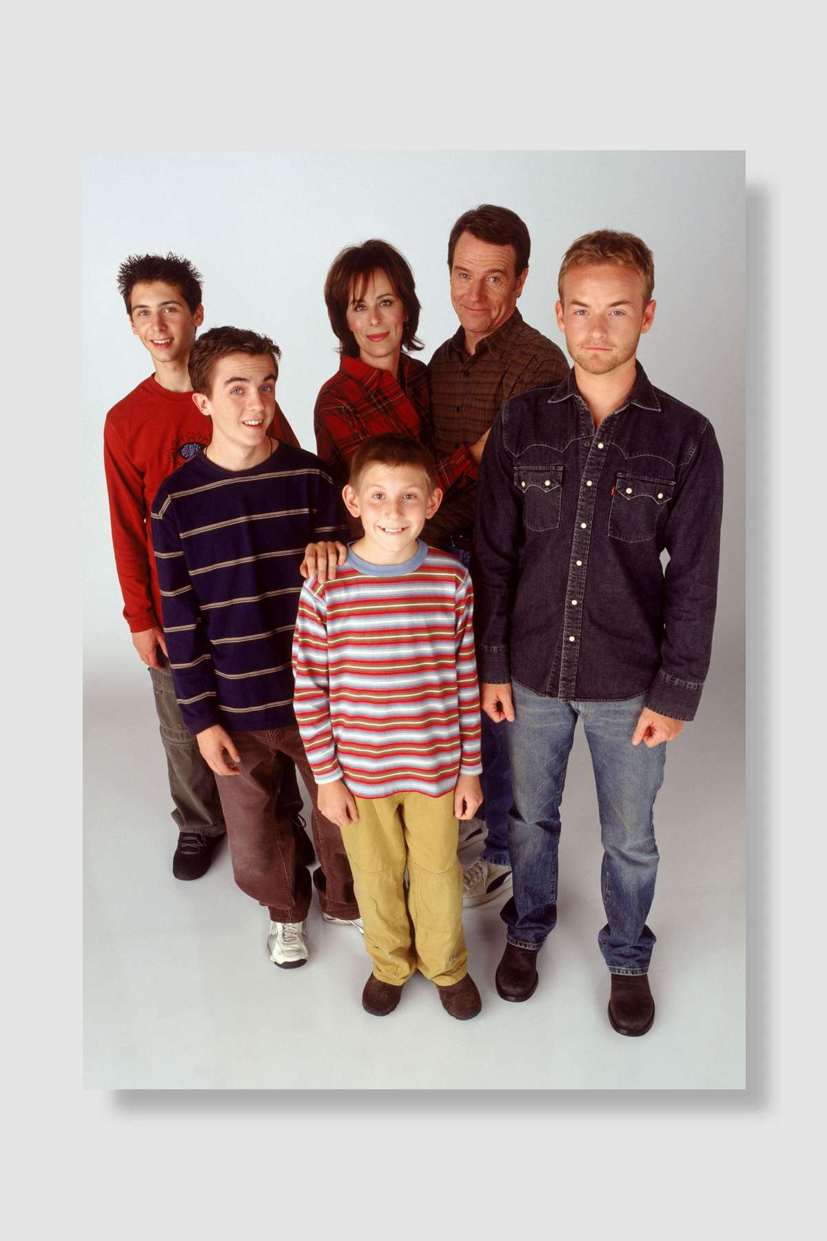 Malcolm in the Middle Dizi Poster Çerçevesiz Yüksek Kalite Dizi Afiş Duvar Poster