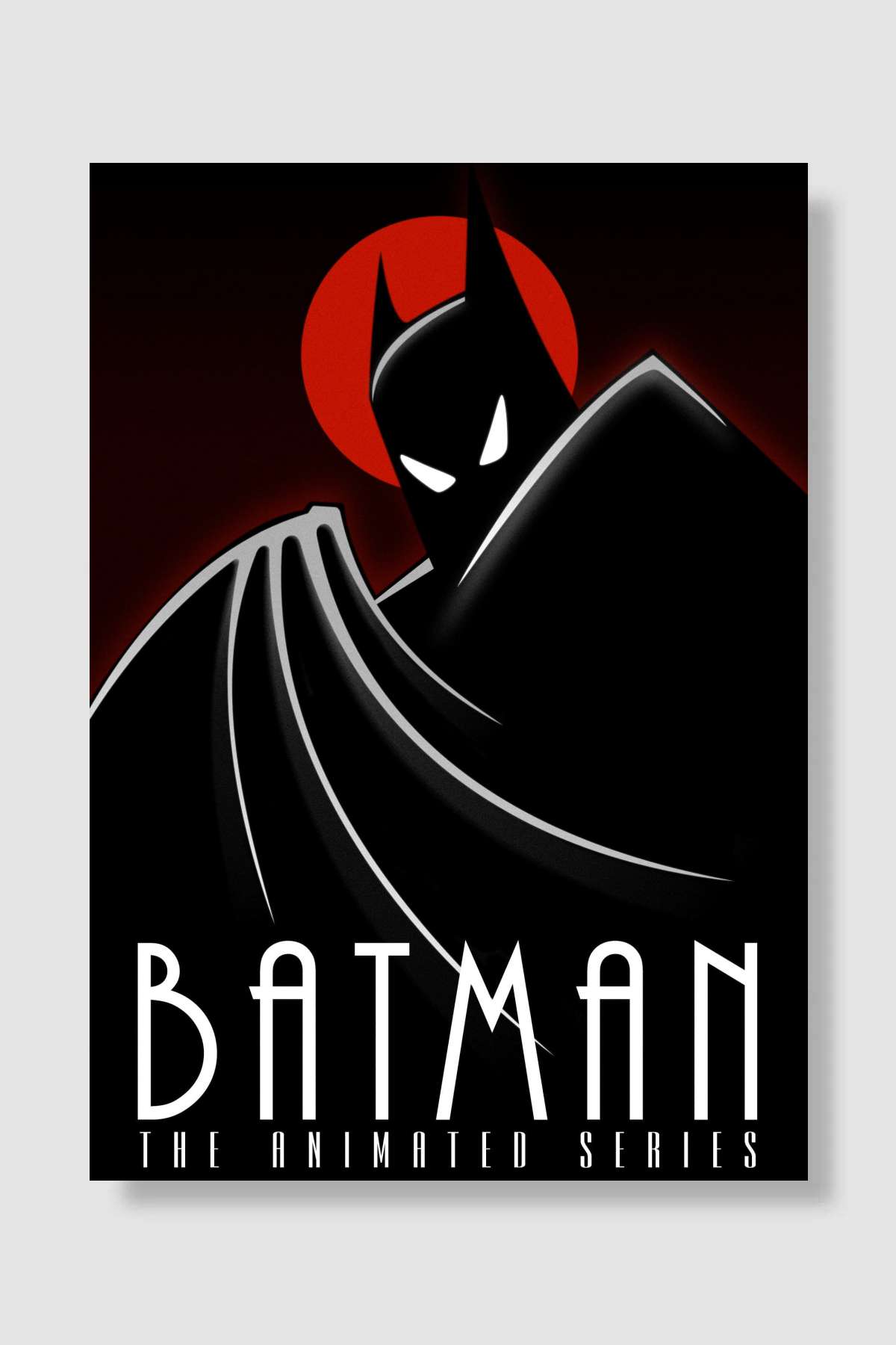 Batman: Animasyon Serisi - Batman: The Animated Series Dizi Poster Çerçevesiz Yüksek Kalite Dizi Afiş Duvar Poster