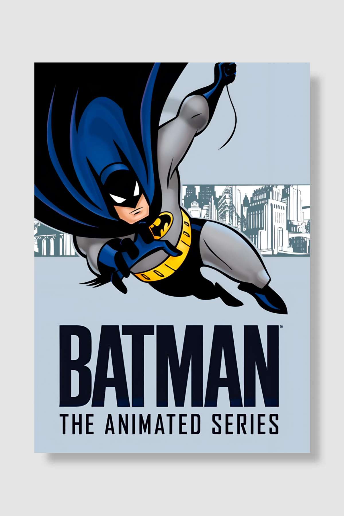 Batman: Animasyon Serisi - Batman: The Animated Series Dizi Poster Çerçevesiz Yüksek Kalite Dizi Afiş Duvar Poster